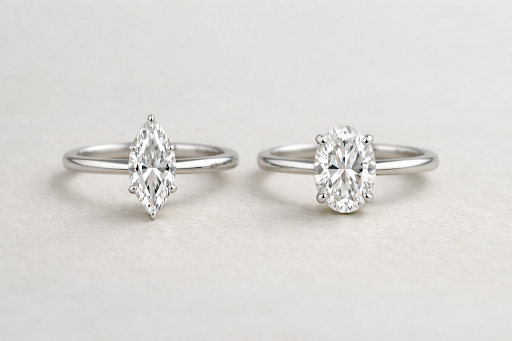 Marquise vs Oval Engagement Ring