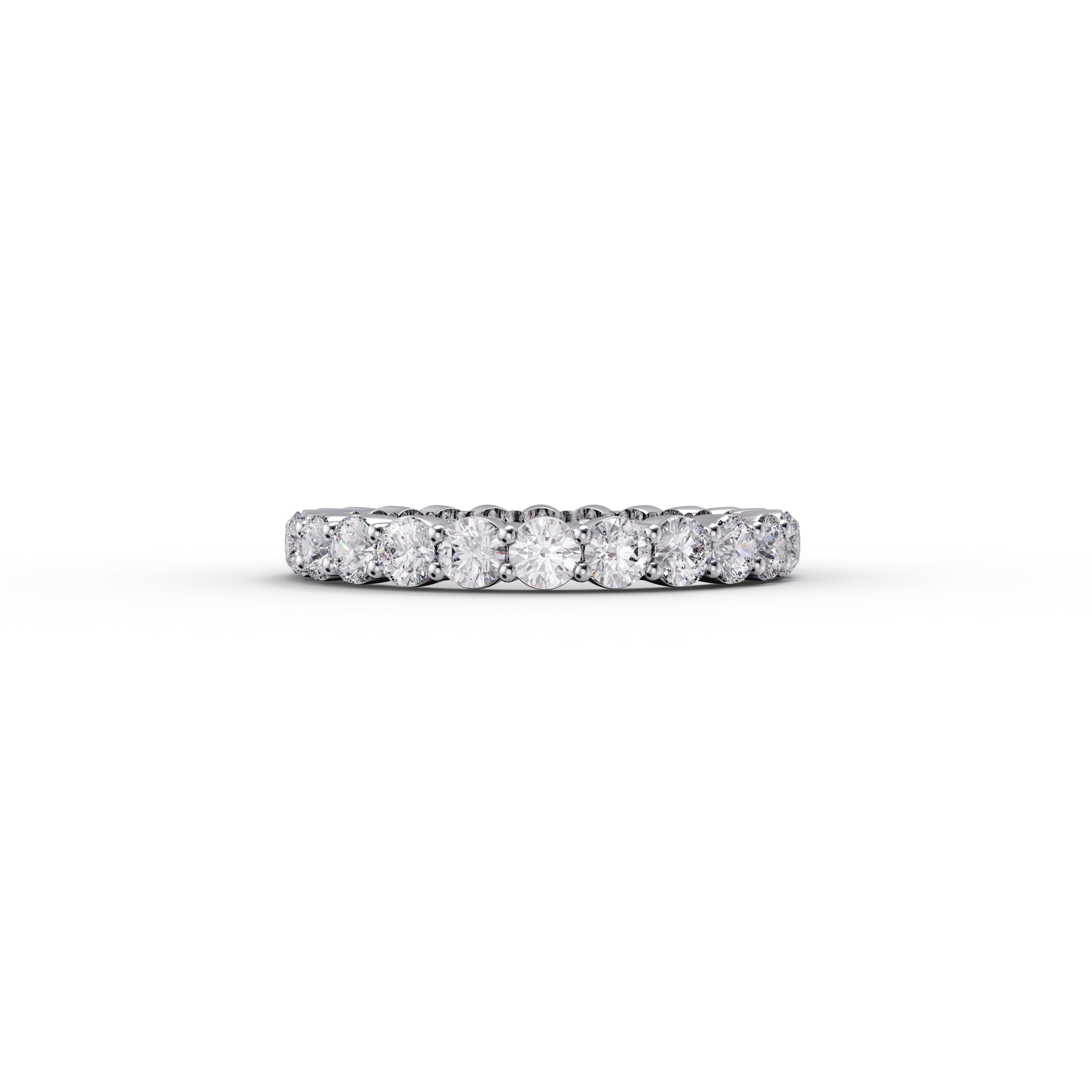 Eternity Band - Double Shared Prong