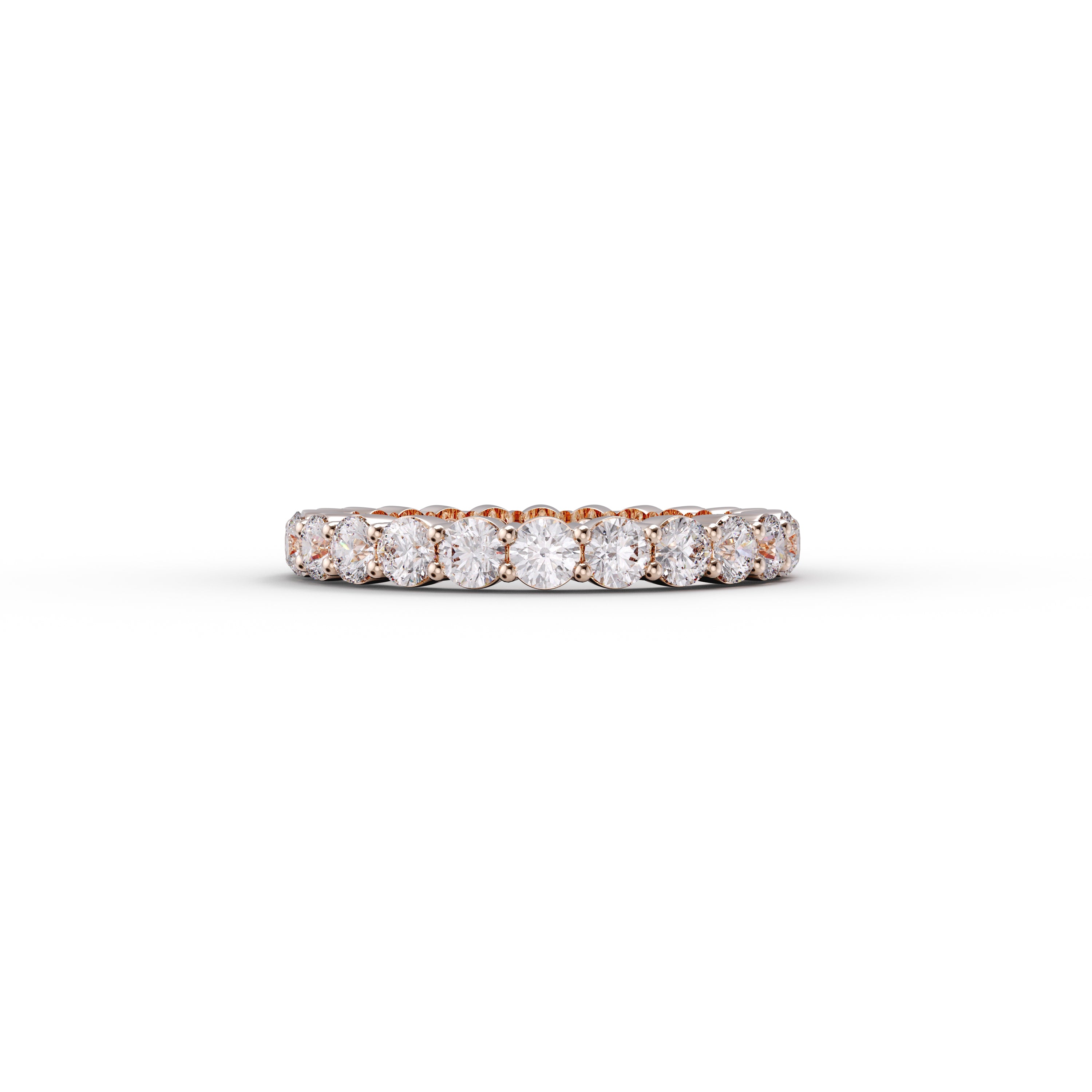 Eternity Band - Double Shared Prong