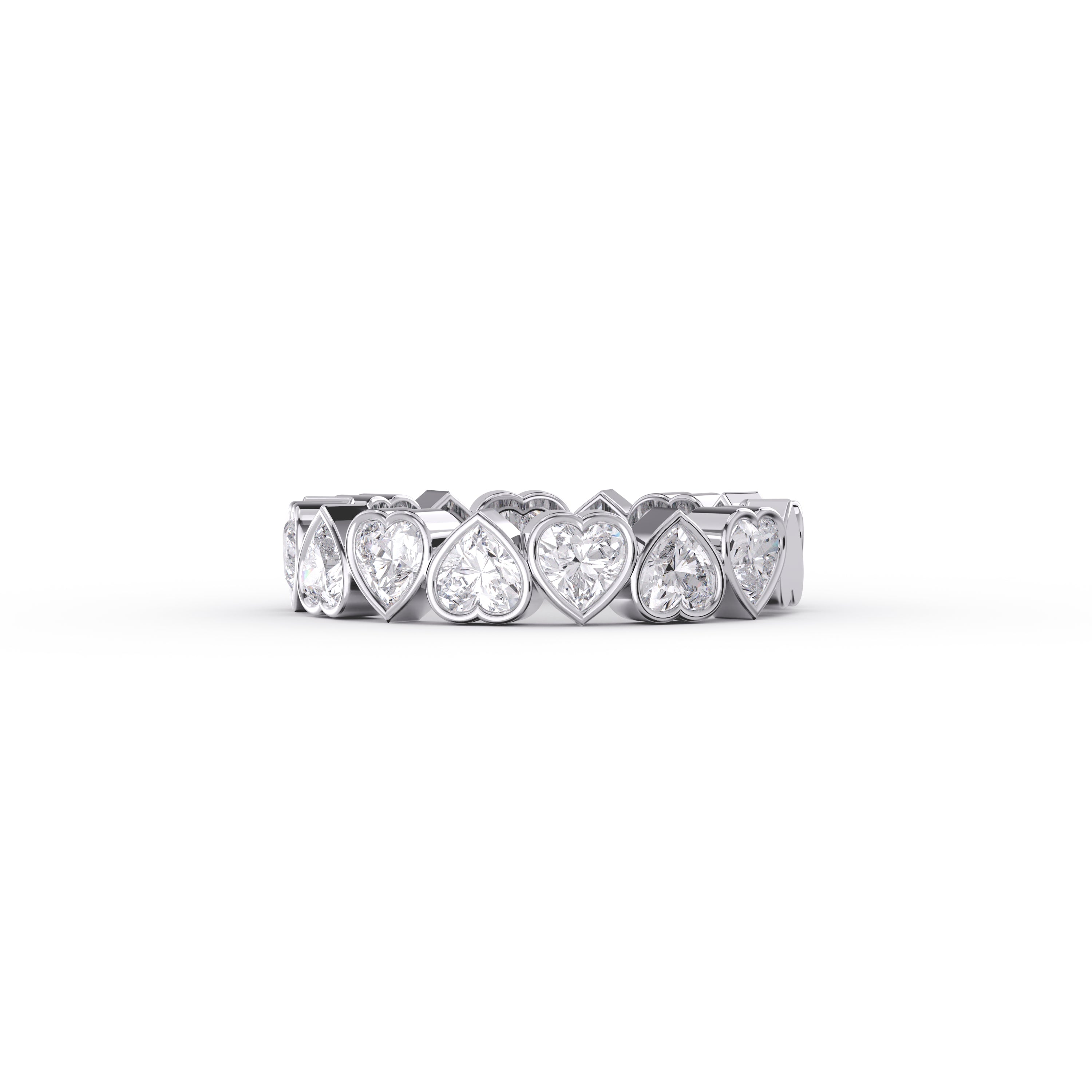 Bezel Band - Heart