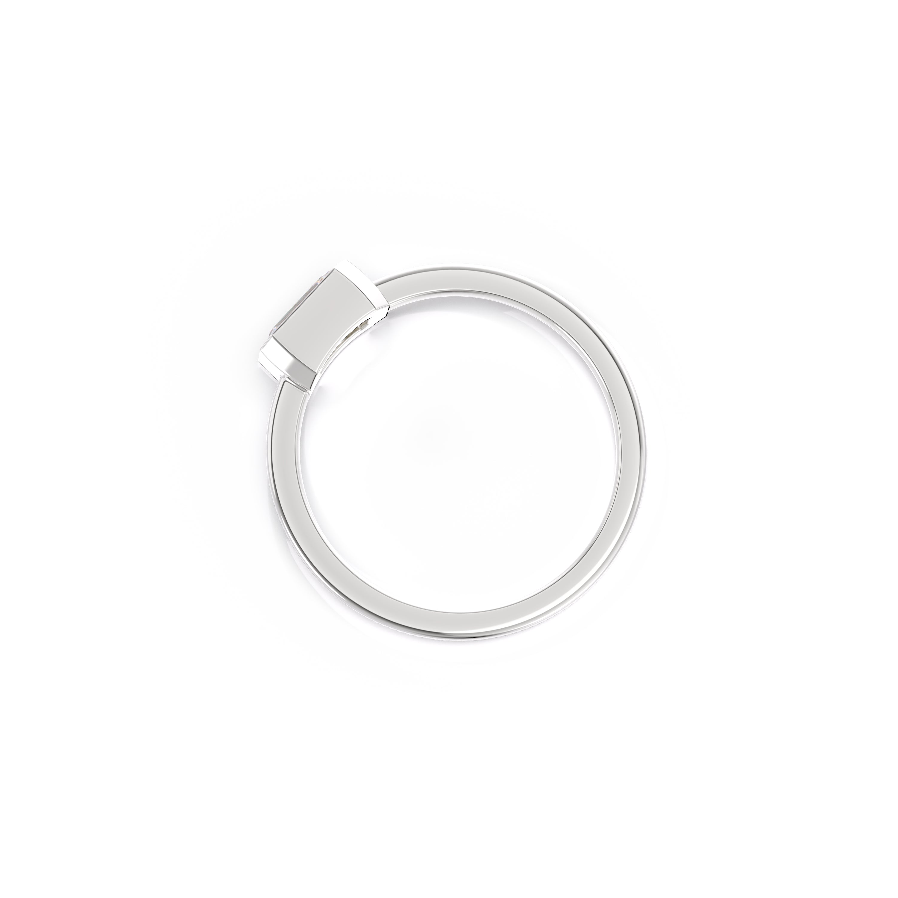 Promise Bezel - Emerald Cut