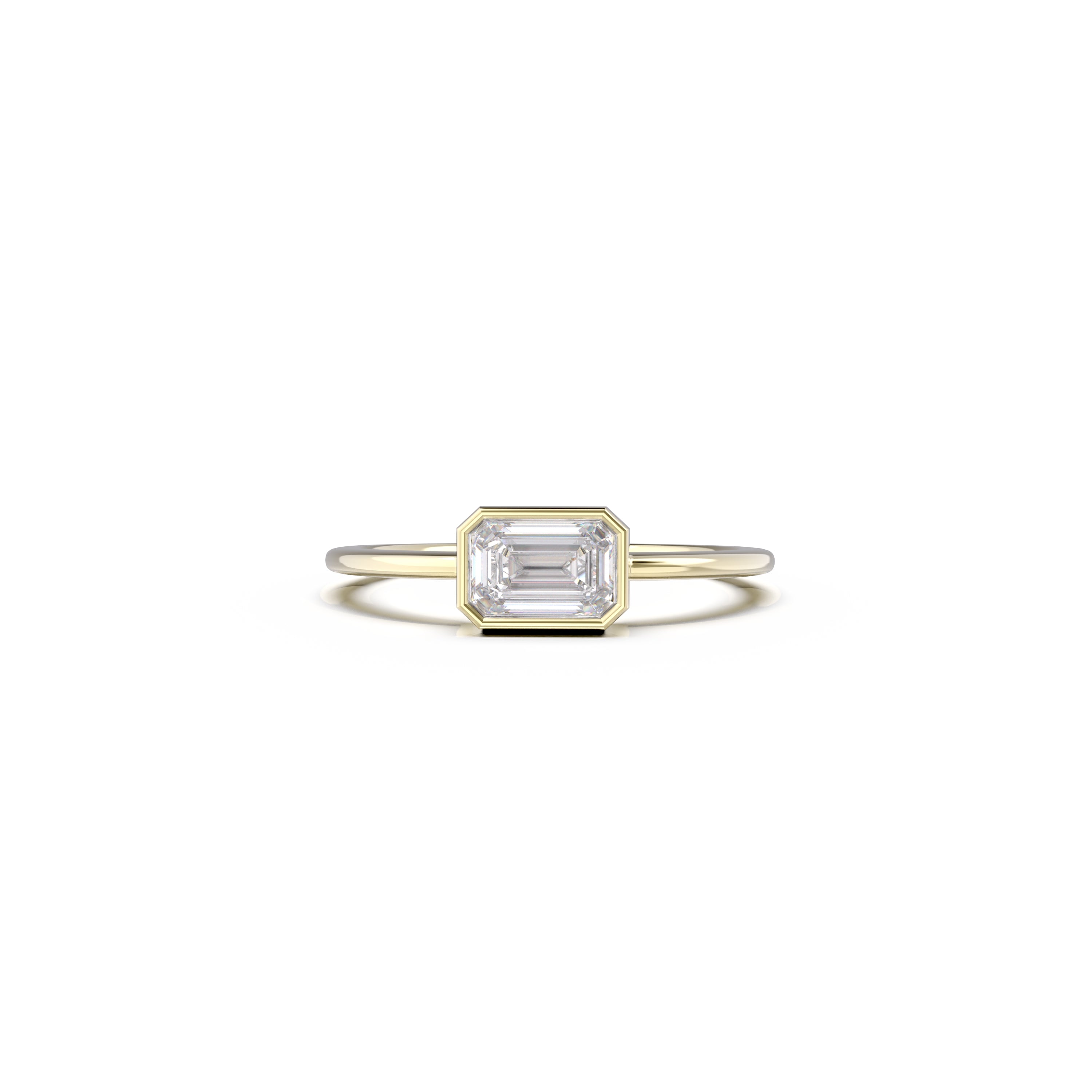 Promise Bezel - Emerald Cut