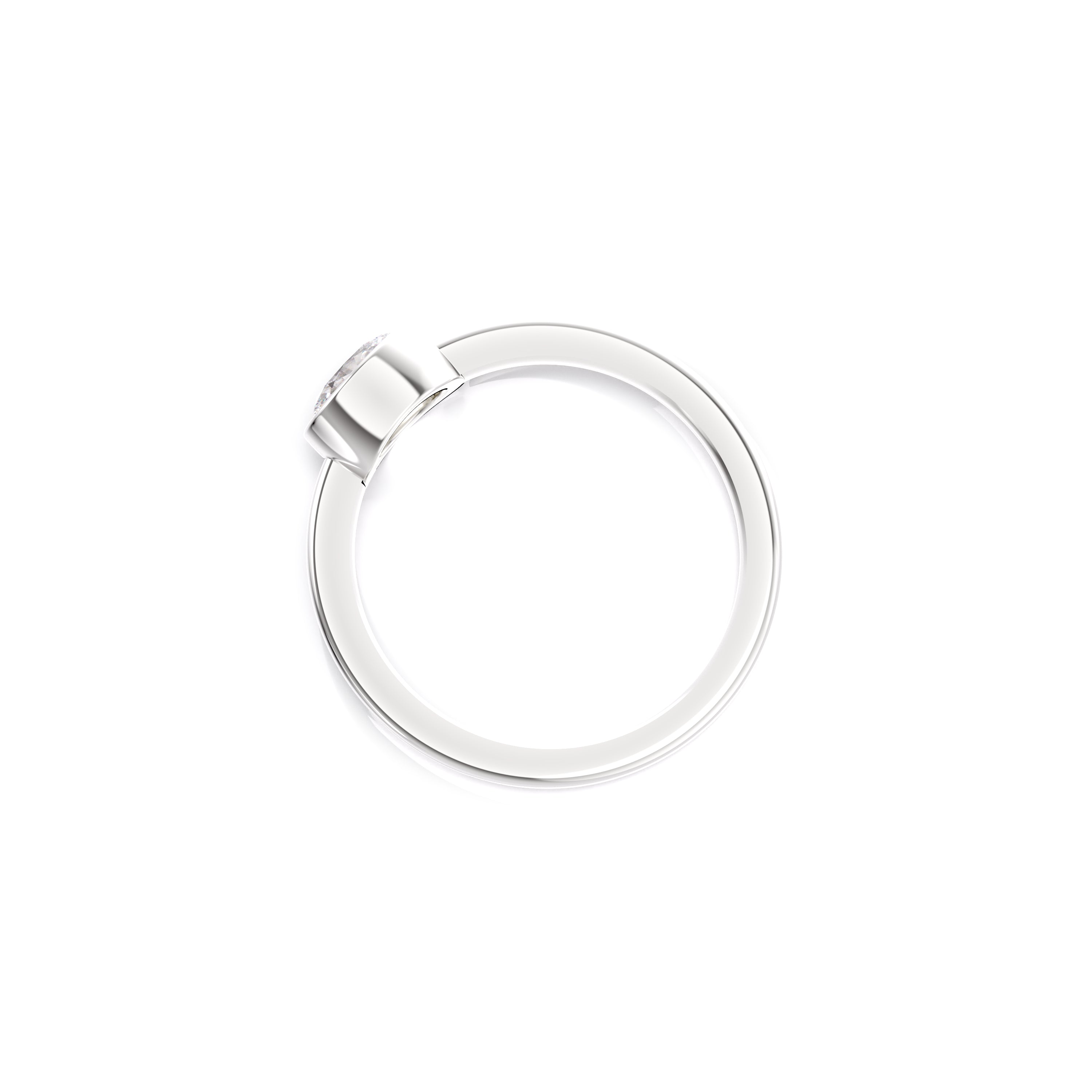 Promise Bezel - Oval Cut