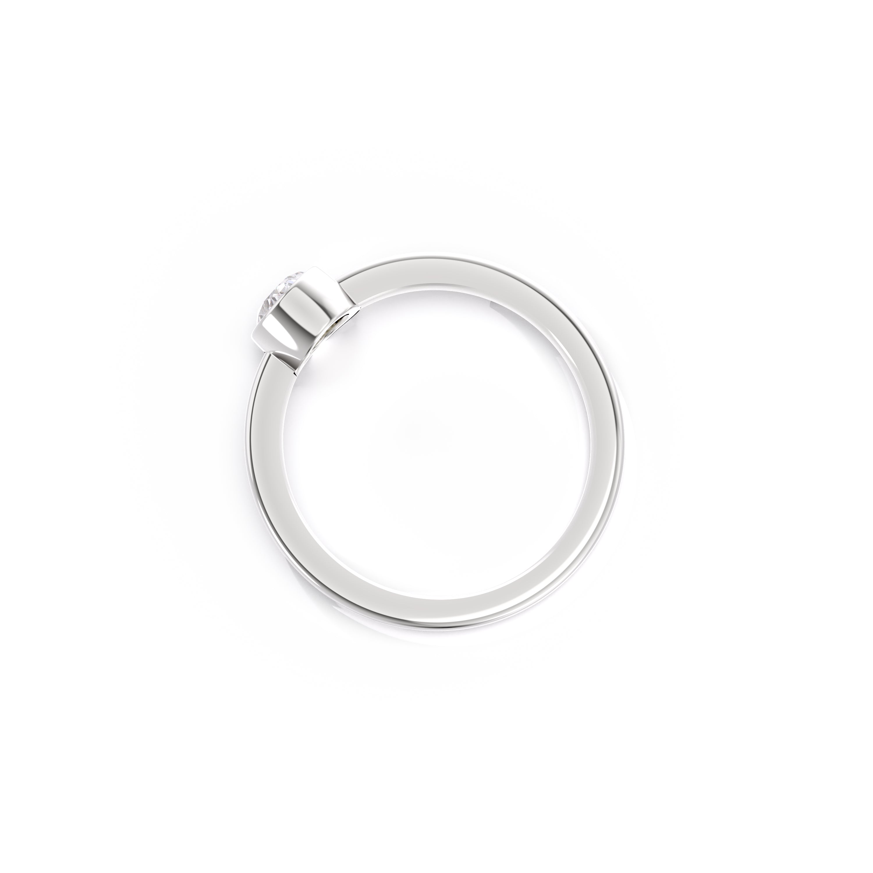 Promise Bezel - Oval Cut