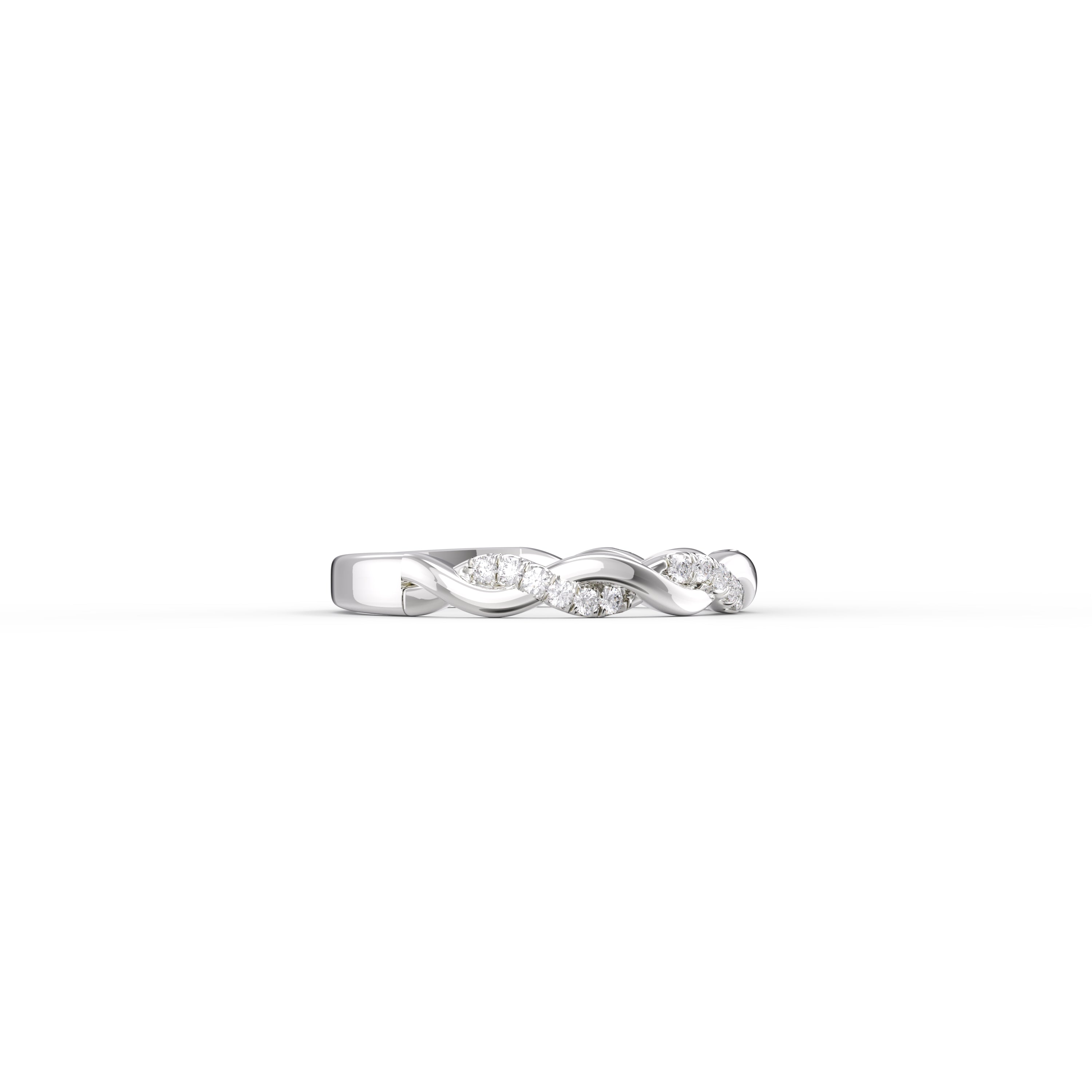 Pandora Twisted Wedding Band