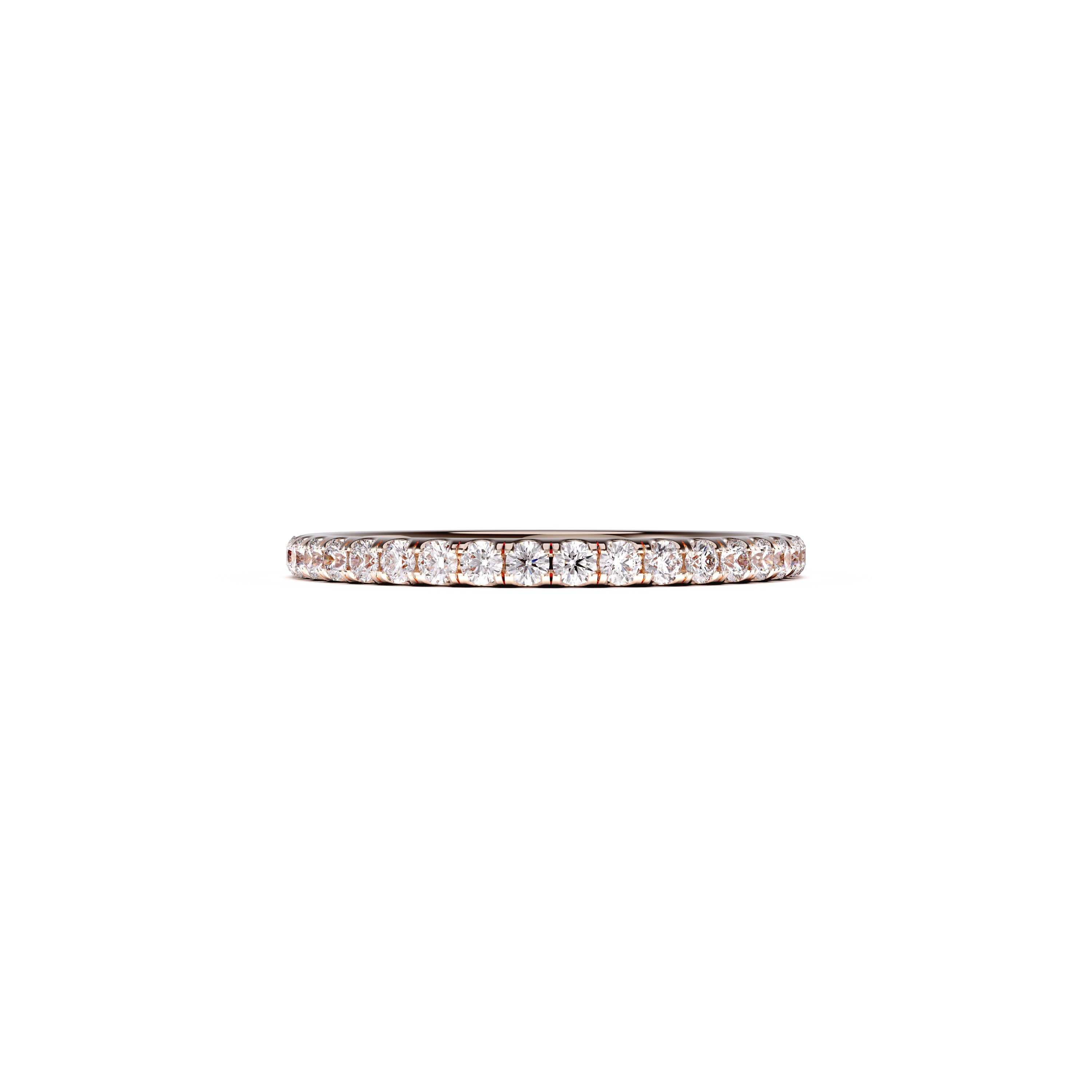 Classic Pave Wedding Band