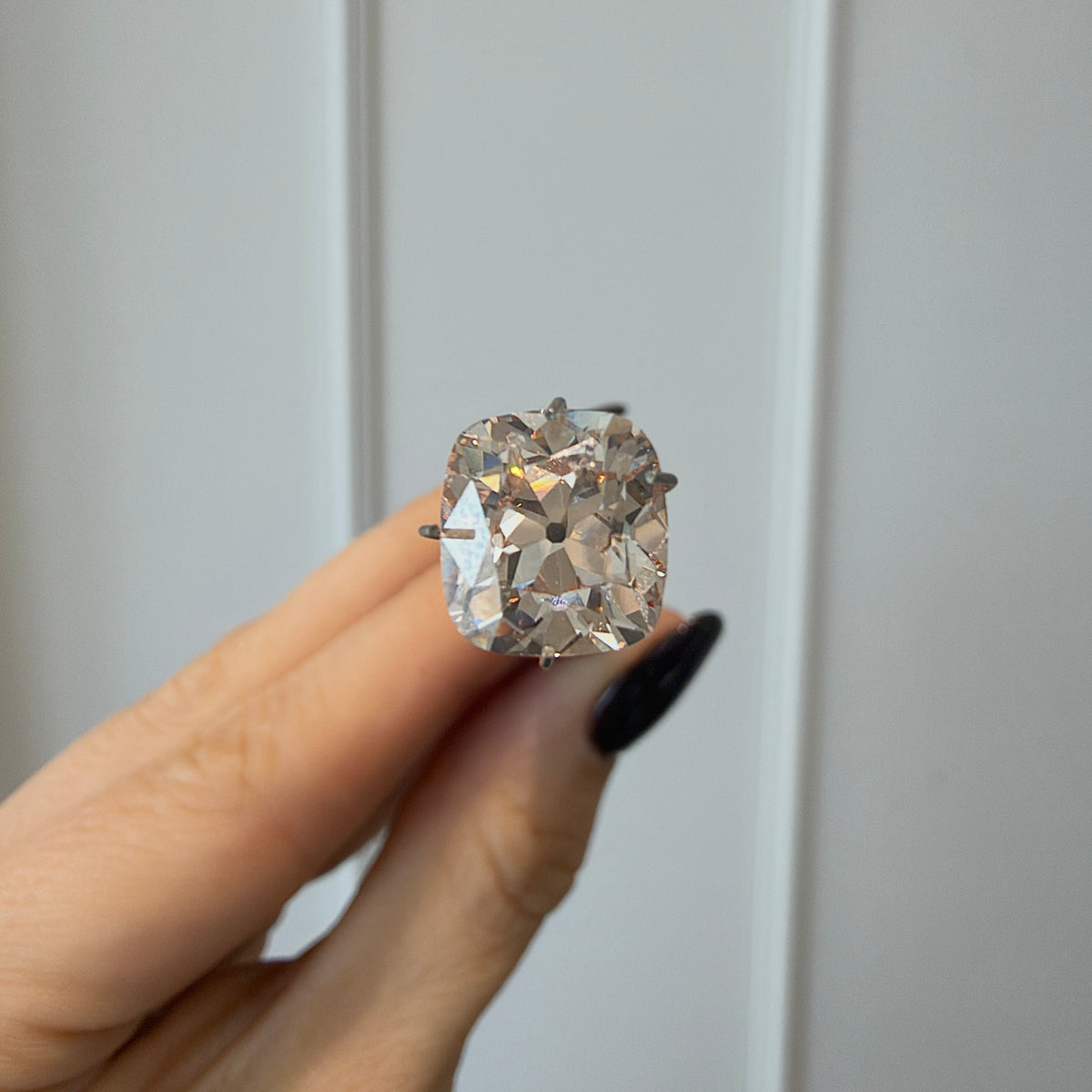 Lab Diamond - Antique Cushion (OMC) 4.23 ct Brown/Blush VS1
