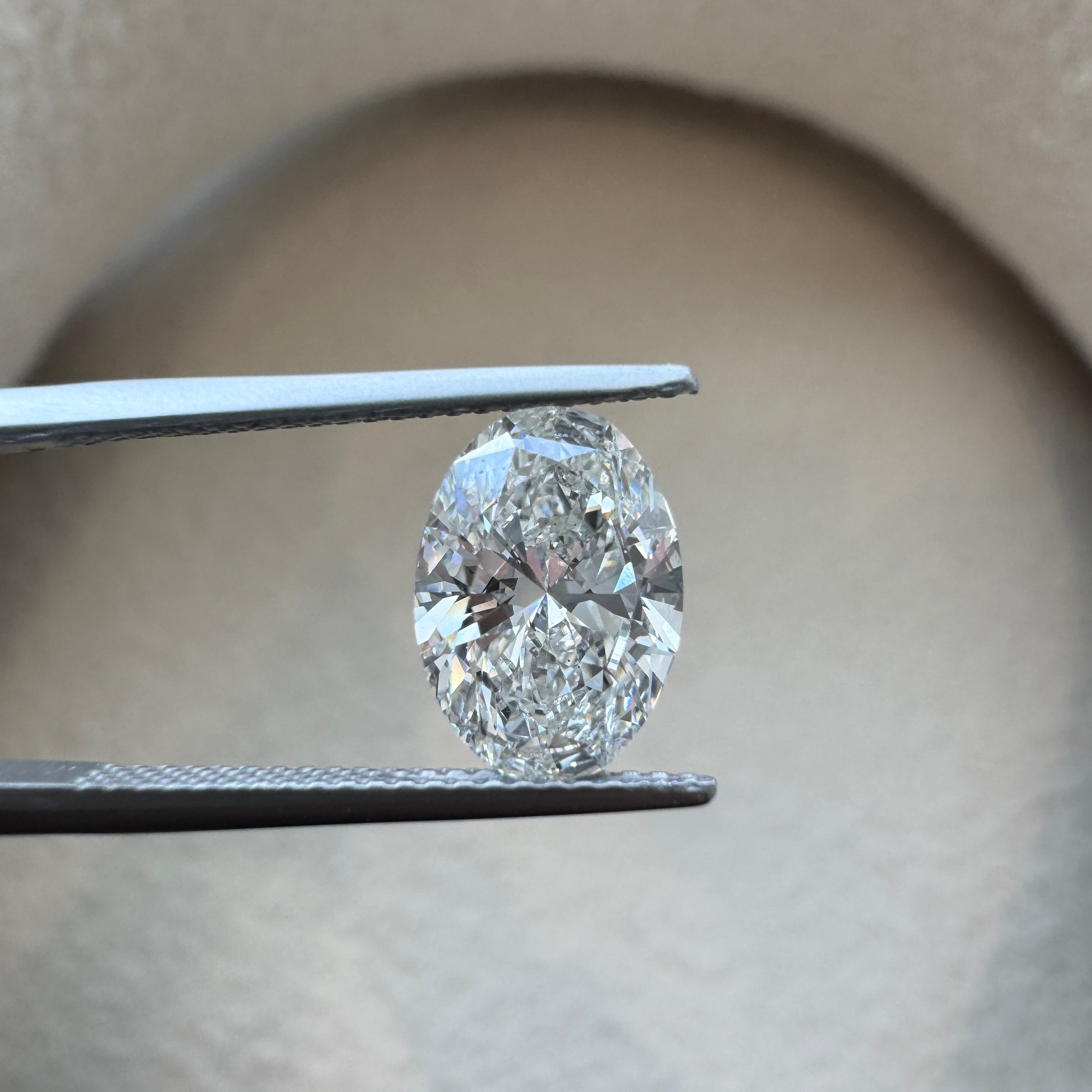 Lab Diamond - Oval 2.75 ct E VS1