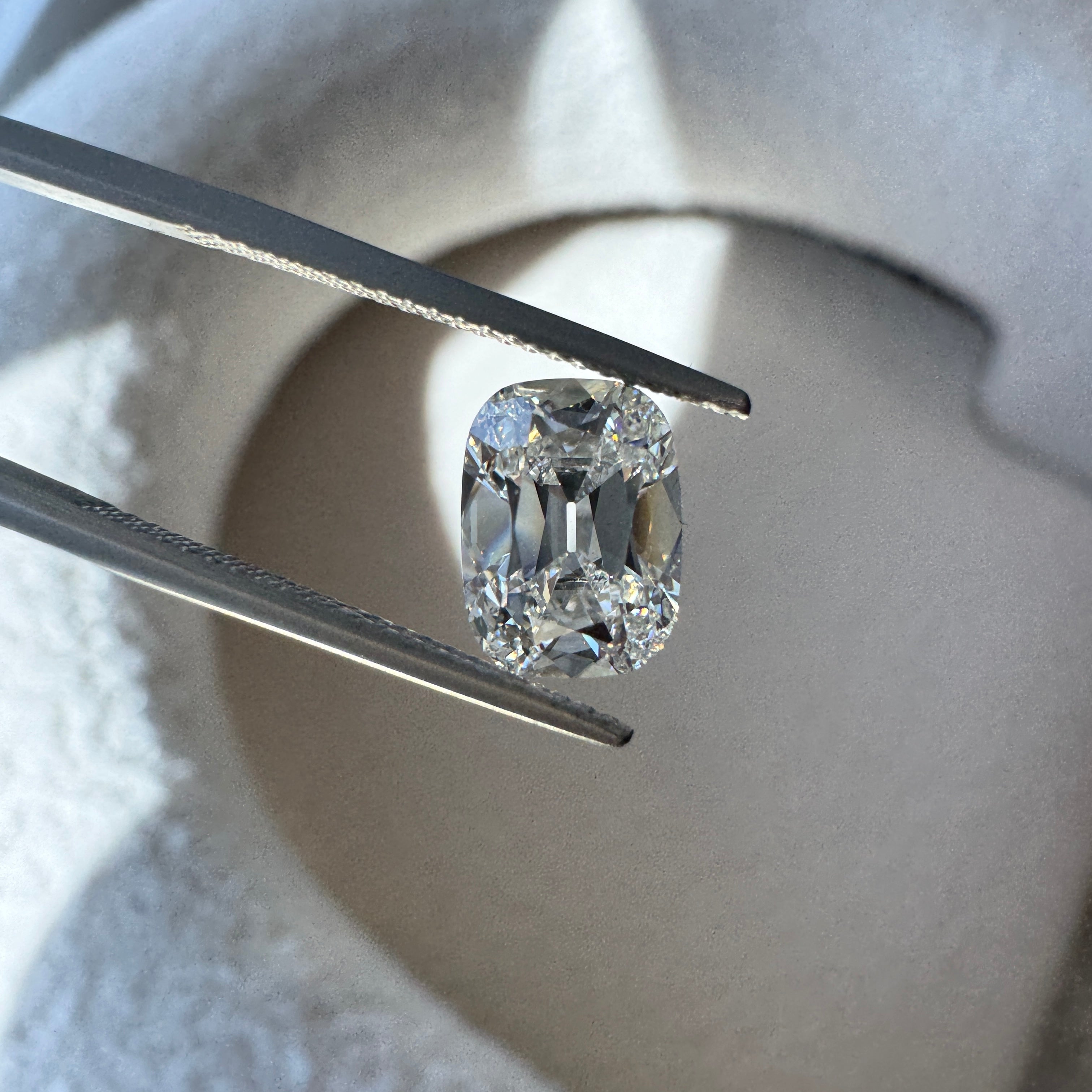 Lab Diamond - Antique (OMC) Cushion 2.53 CT E VVS2