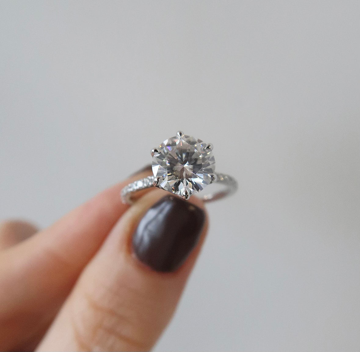READY: 2.5 ct Round Petal Engagement Ring