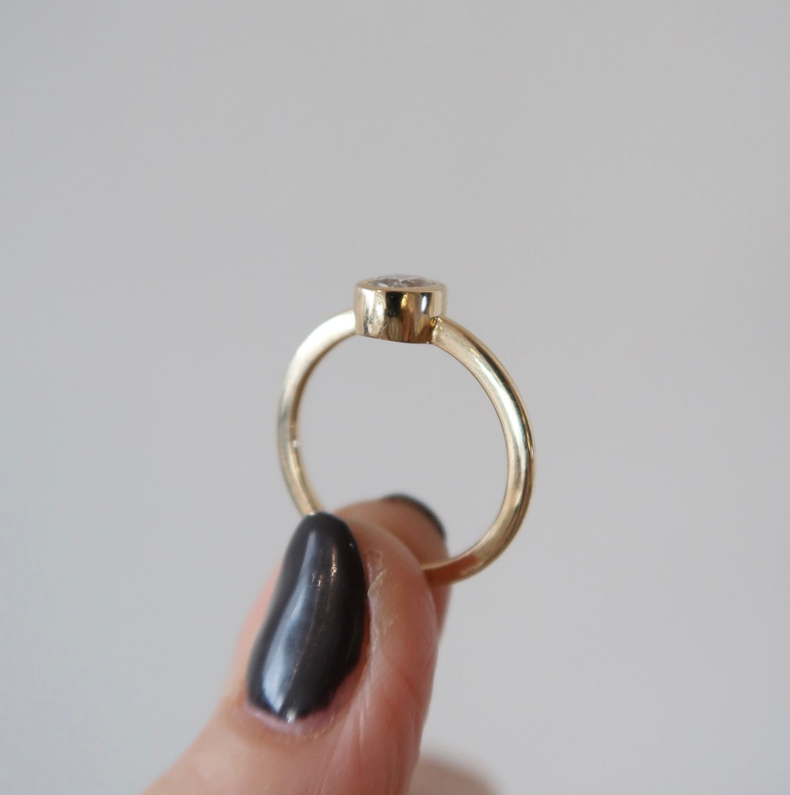 Promise Bezel - Oval Cut