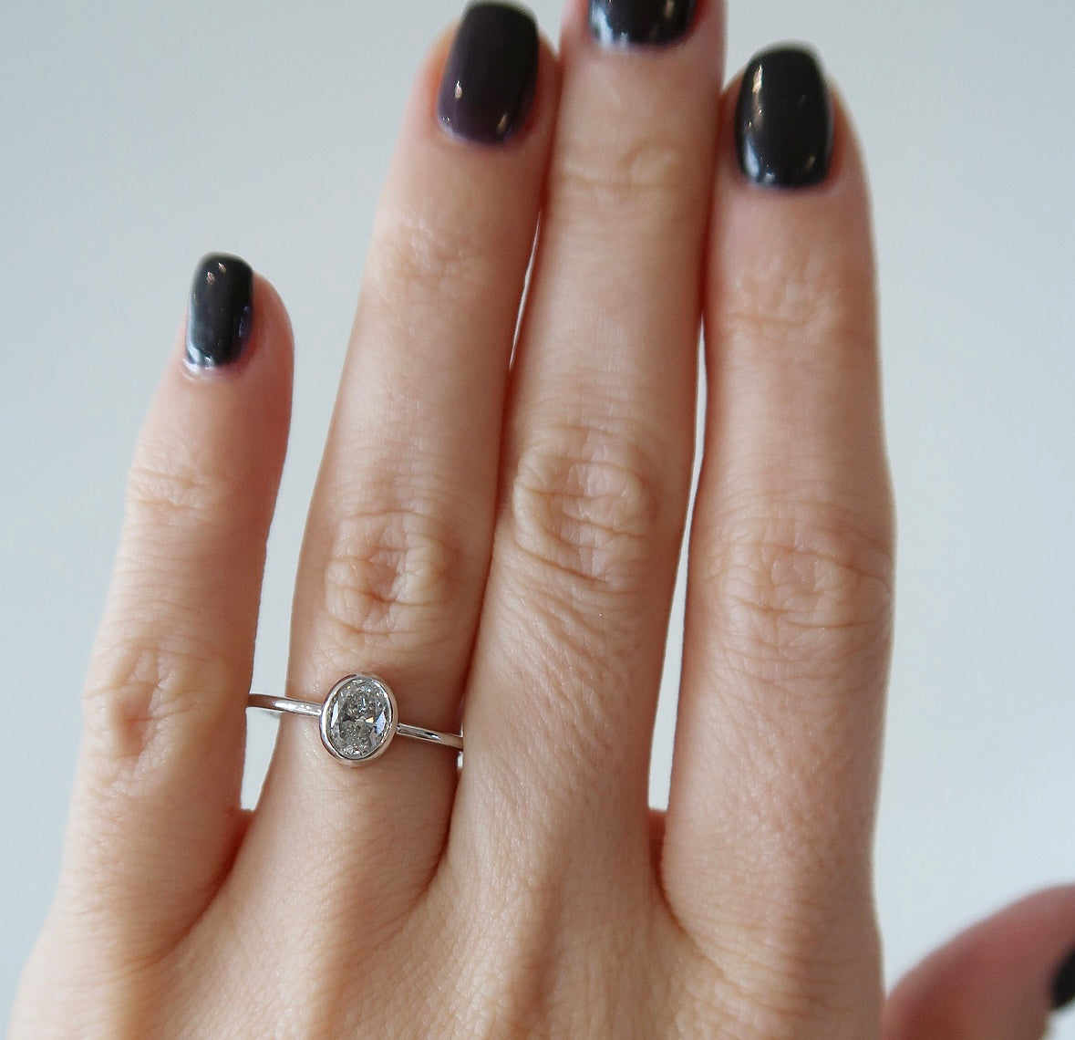 Promise Bezel - Oval Cut