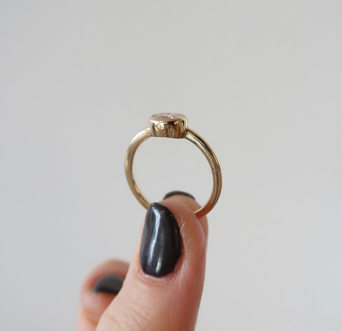 Promise Bezel - Oval Cut