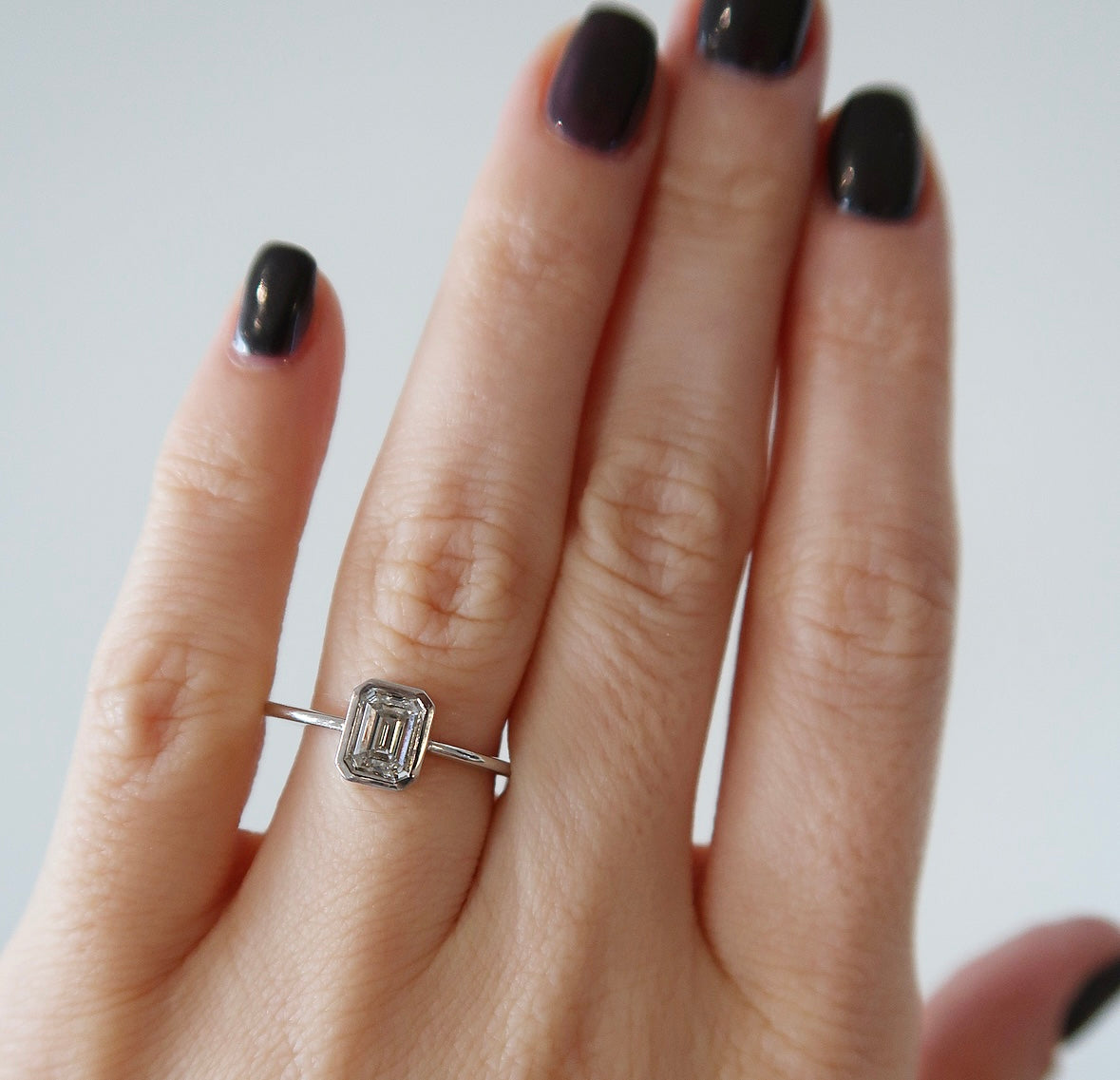 Promise Bezel - Emerald Cut