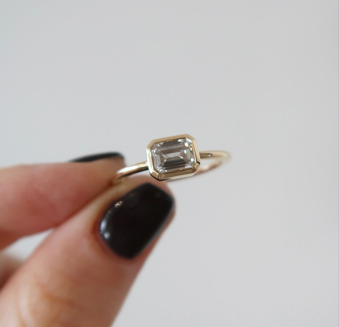 Promise Bezel - Emerald Cut