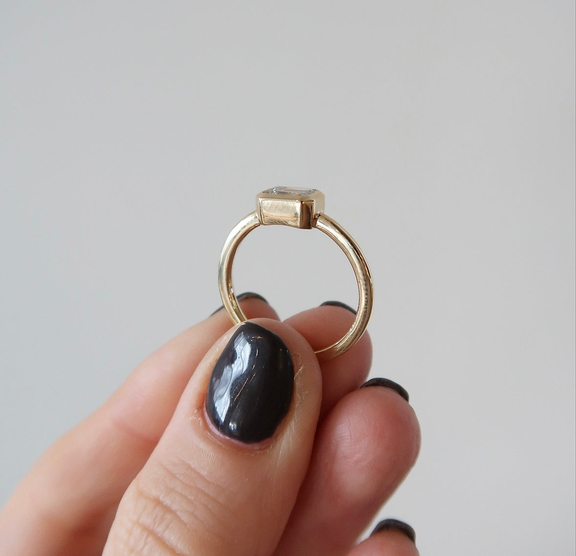 Promise Bezel - Emerald Cut