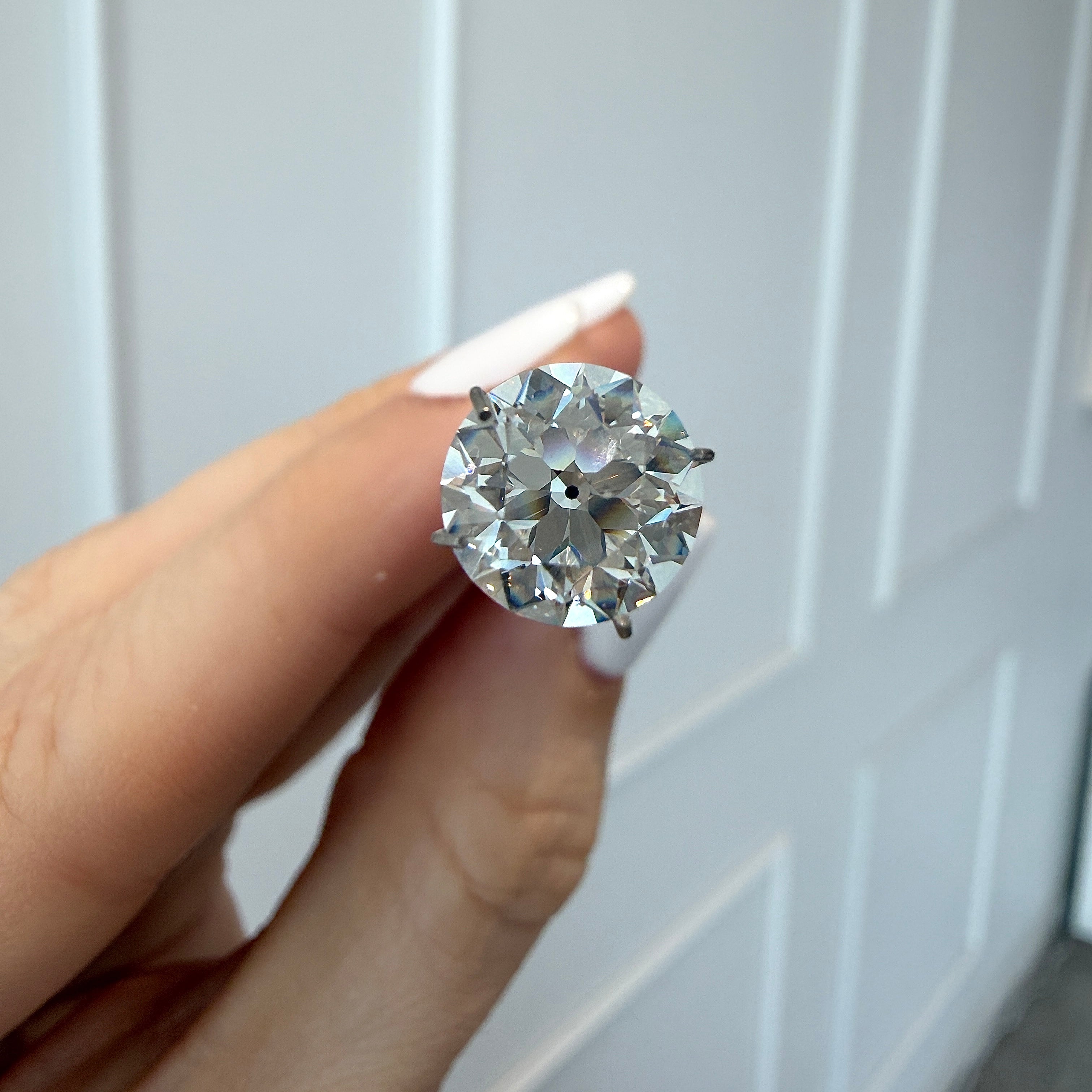 Lab Diamond - Old European Cut Round (OEC) 2.59 ct F VS1