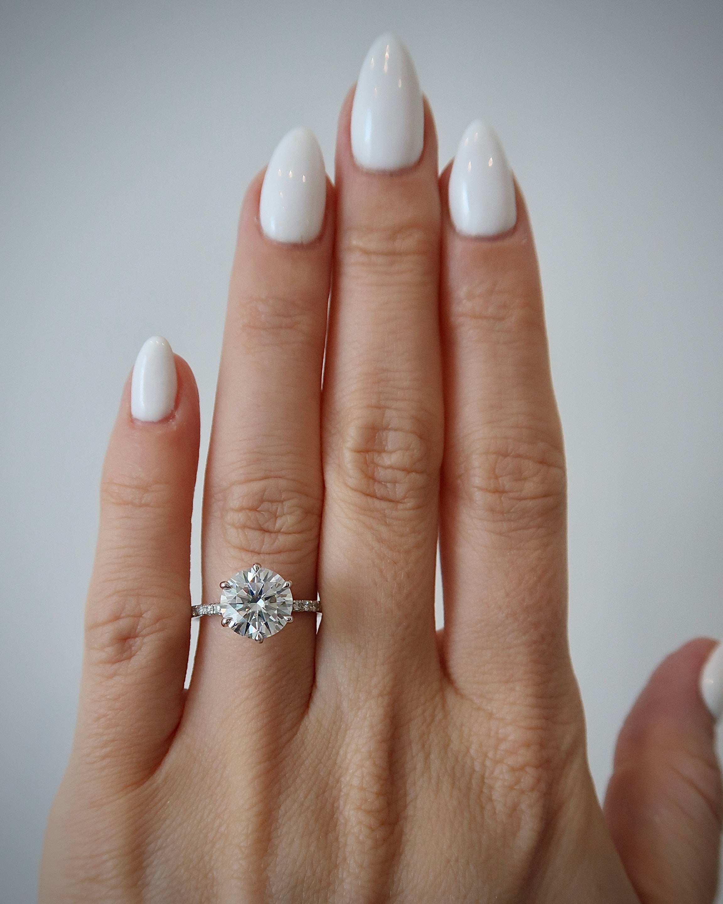 READY: 2.5 ct Round Petal Engagement Ring
