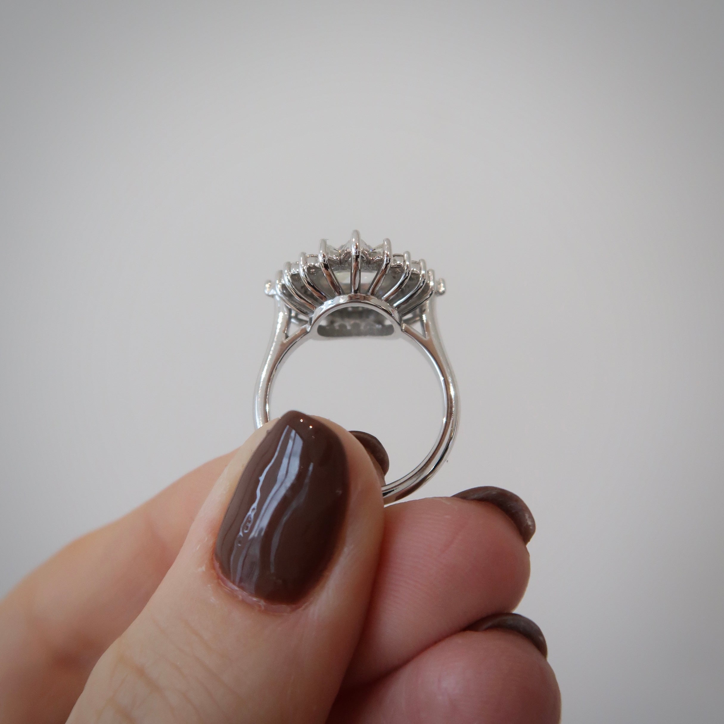 READY: Round Rose Cut - Heirloom Style Engagement Ring