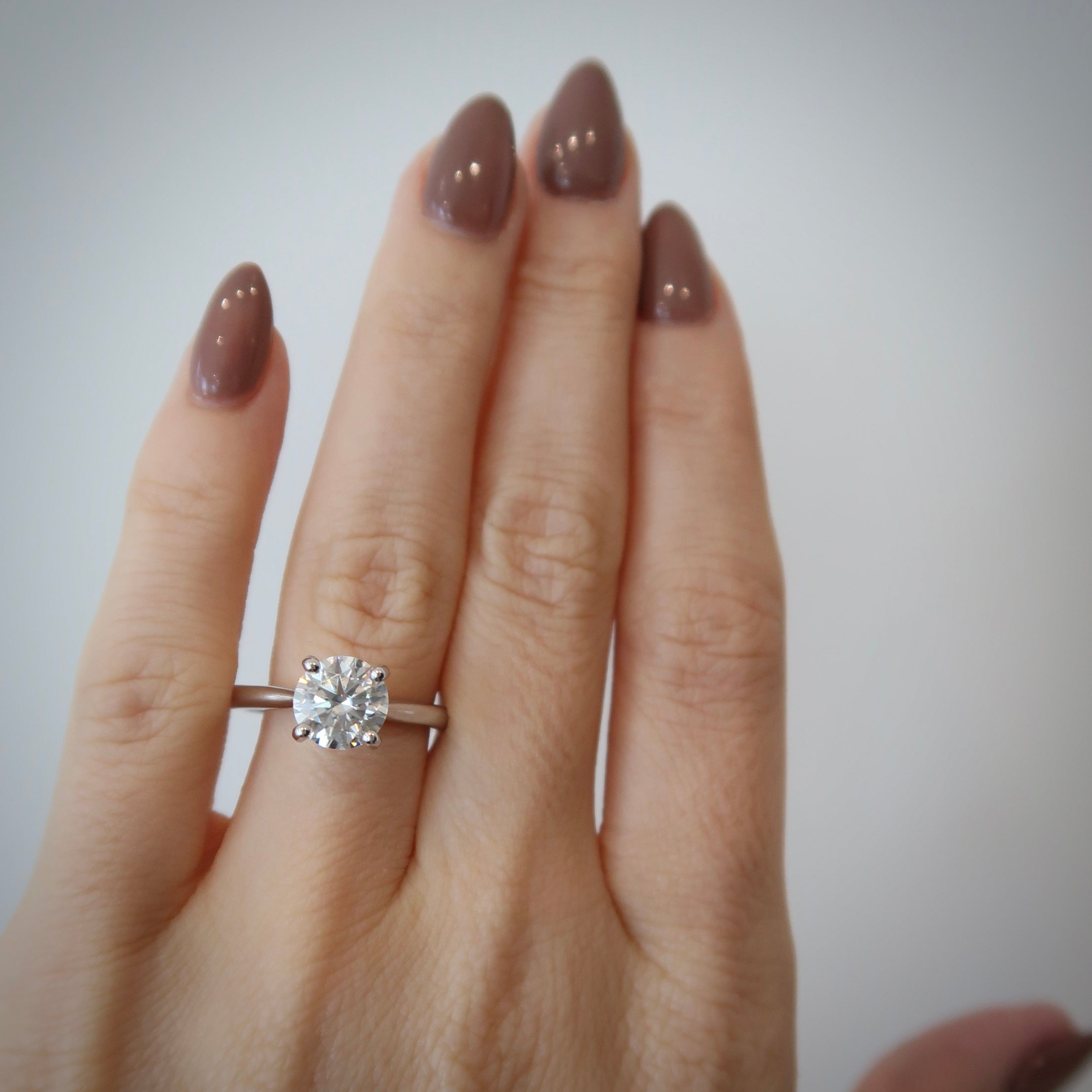READY: 1.5 ct Round Cut Engagement Ring