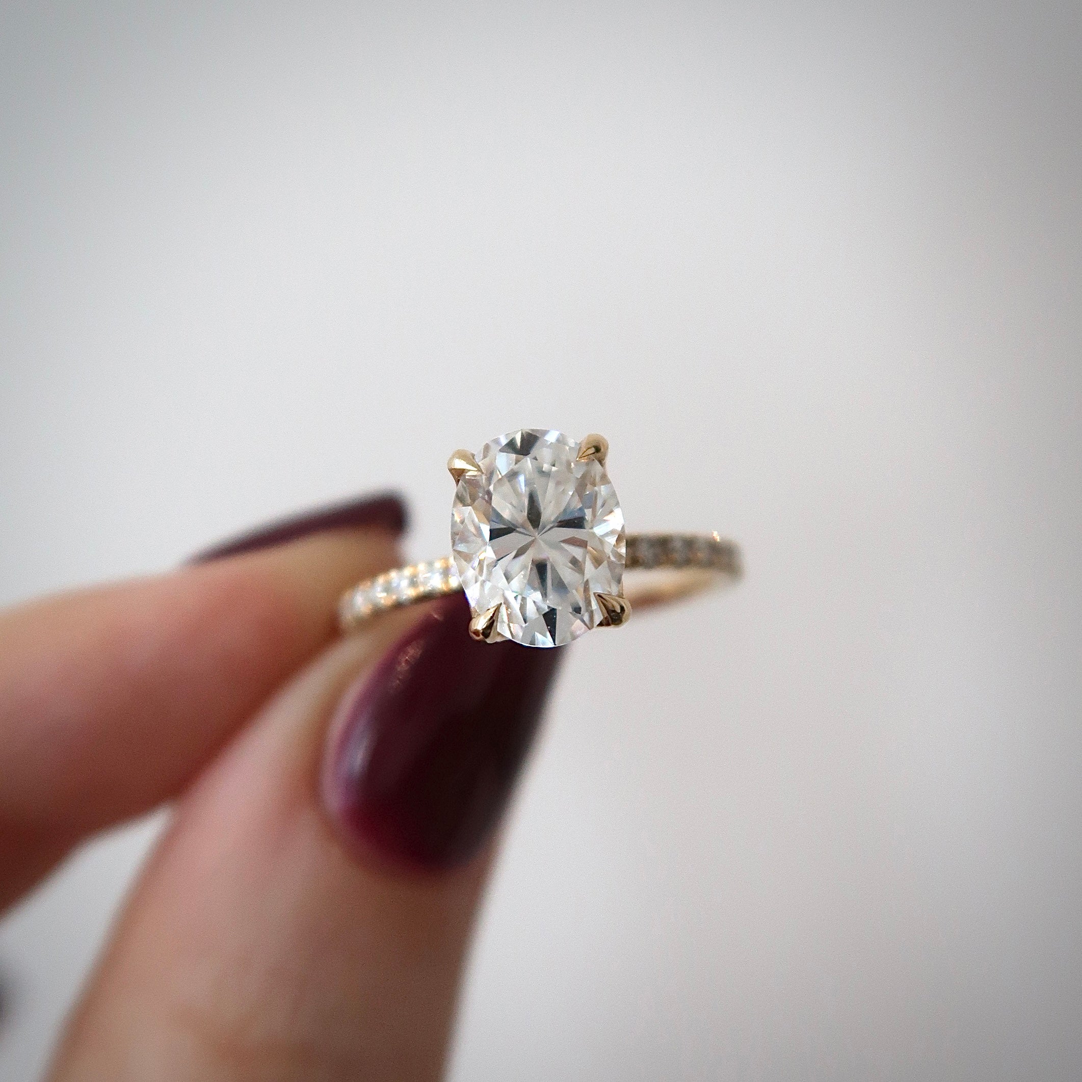 DAILY DEAL: 2.1 ct Oval Petal Ring