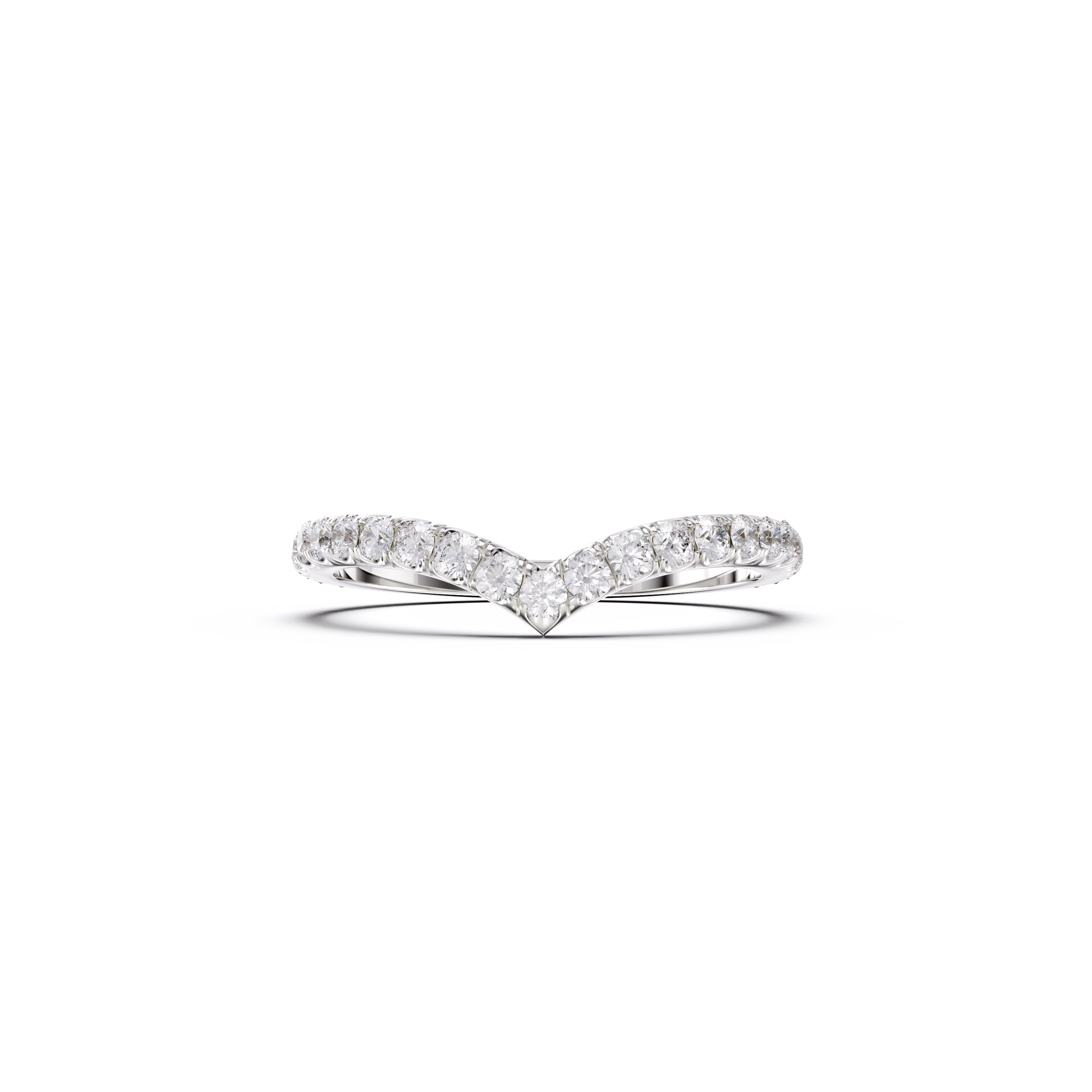 V Dip - Classic Wedding Band