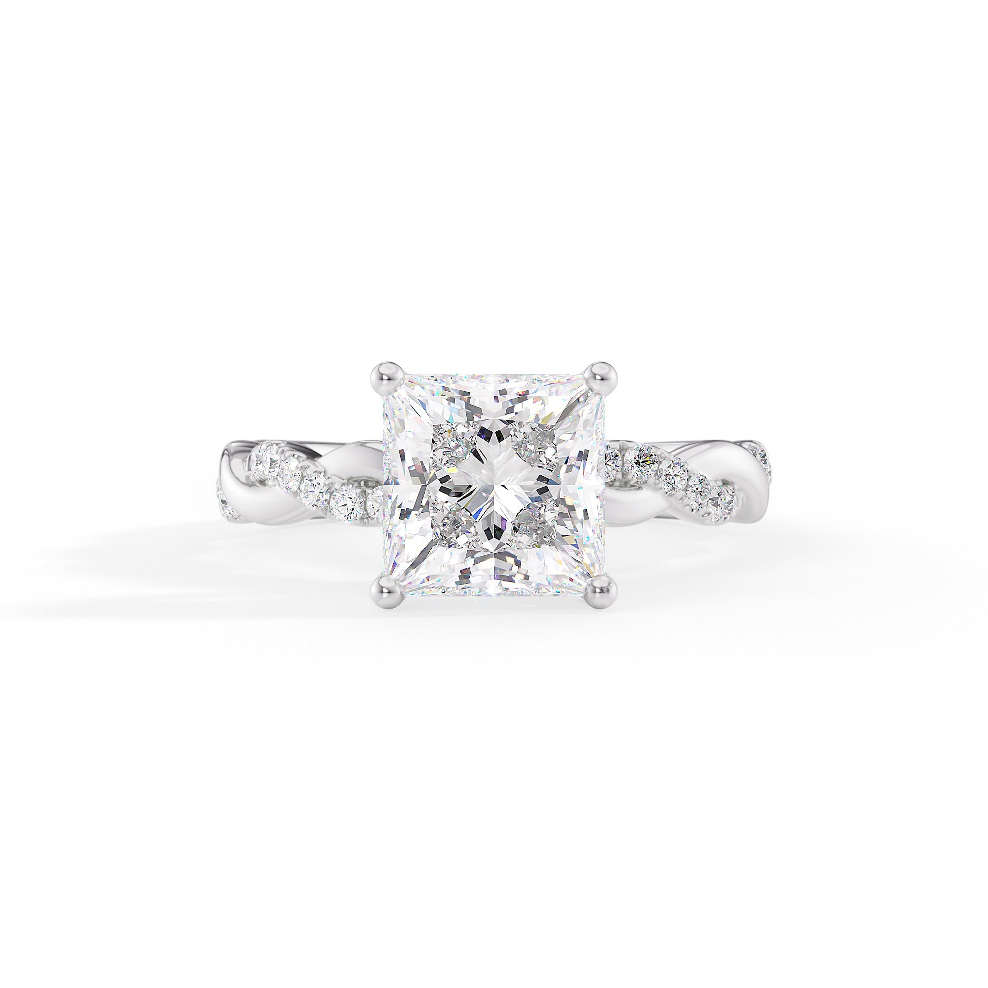 pandora ring princess cut