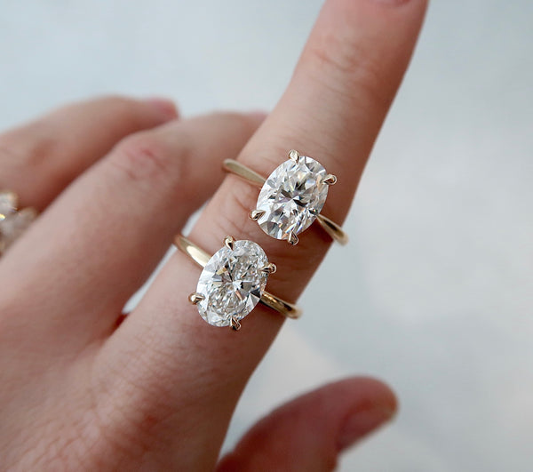 Can you tell the difference between Moissanite and a Lab Grown Diamond?