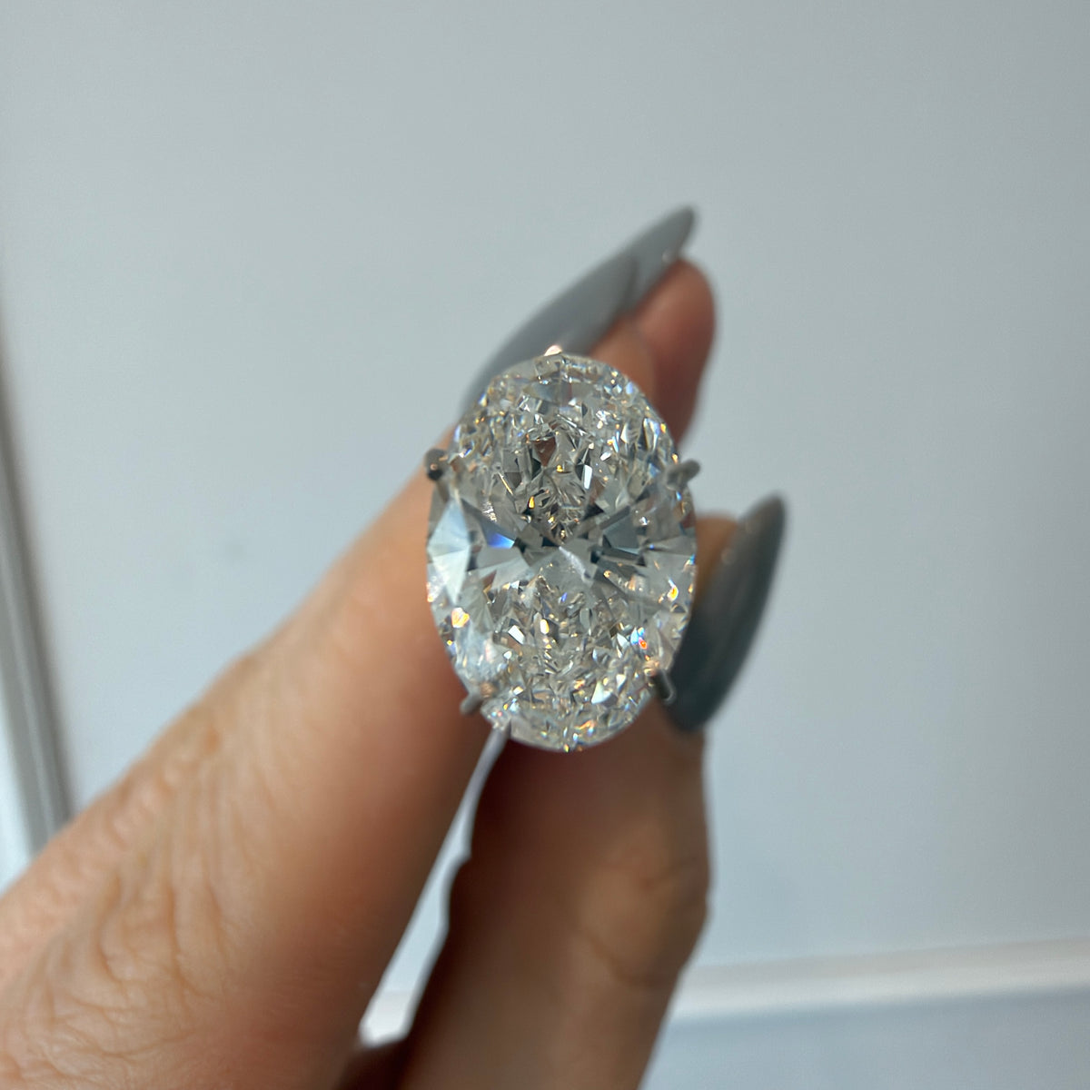 Lab Diamond - Oval 2.14 ct E VVS2