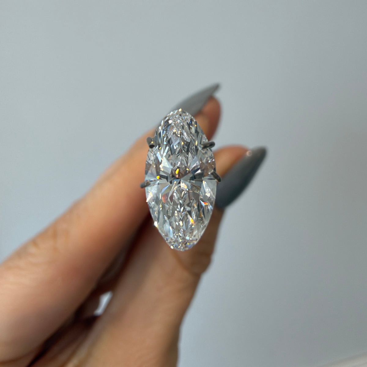 Lab Diamond - MOval 1.53 ct D VVS1