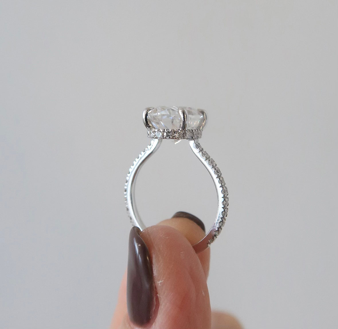 READY: 4.2 ct Oval Calypso Engagement Ring