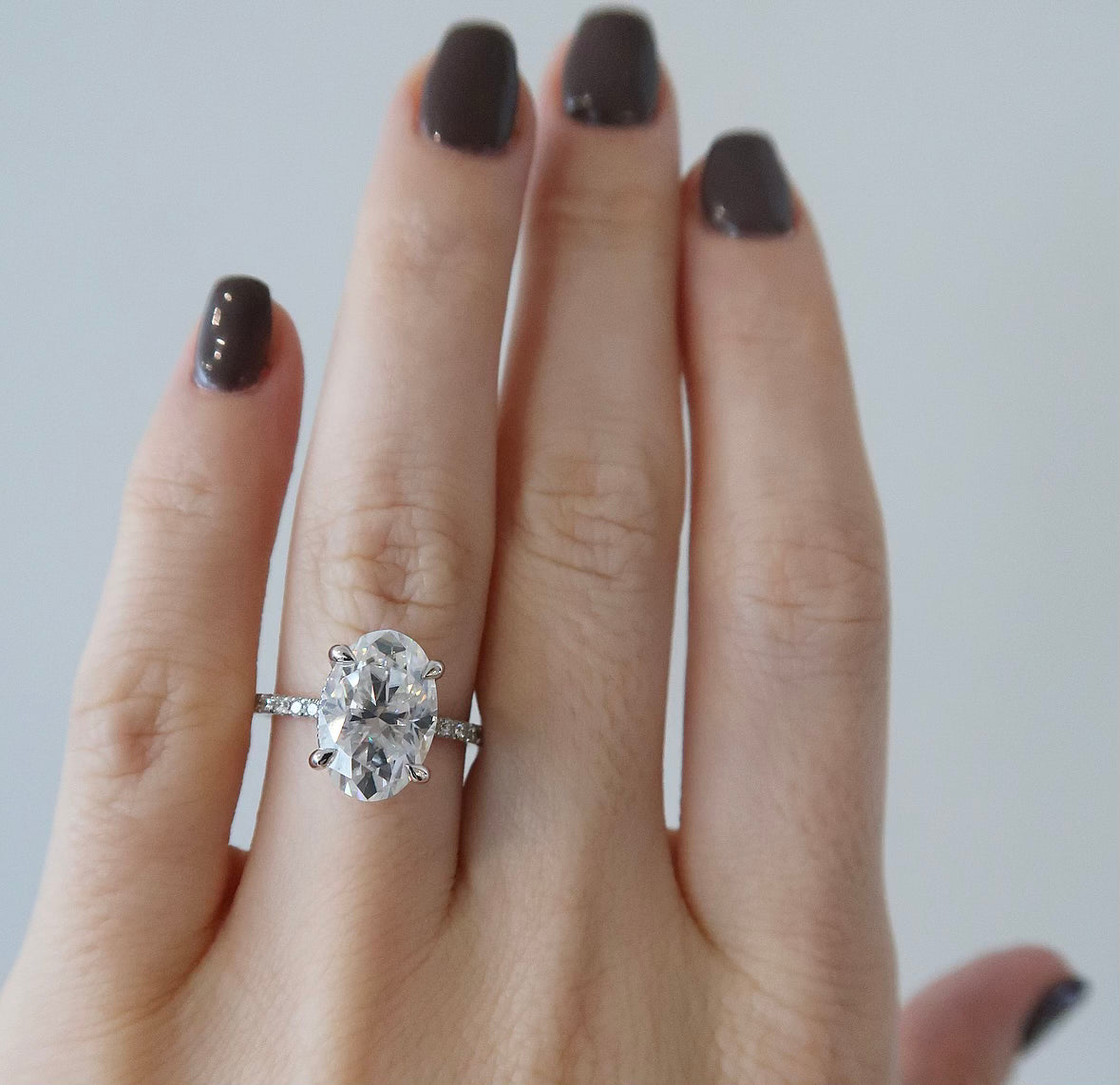 READY: 4.2 ct Oval Calypso Engagement Ring