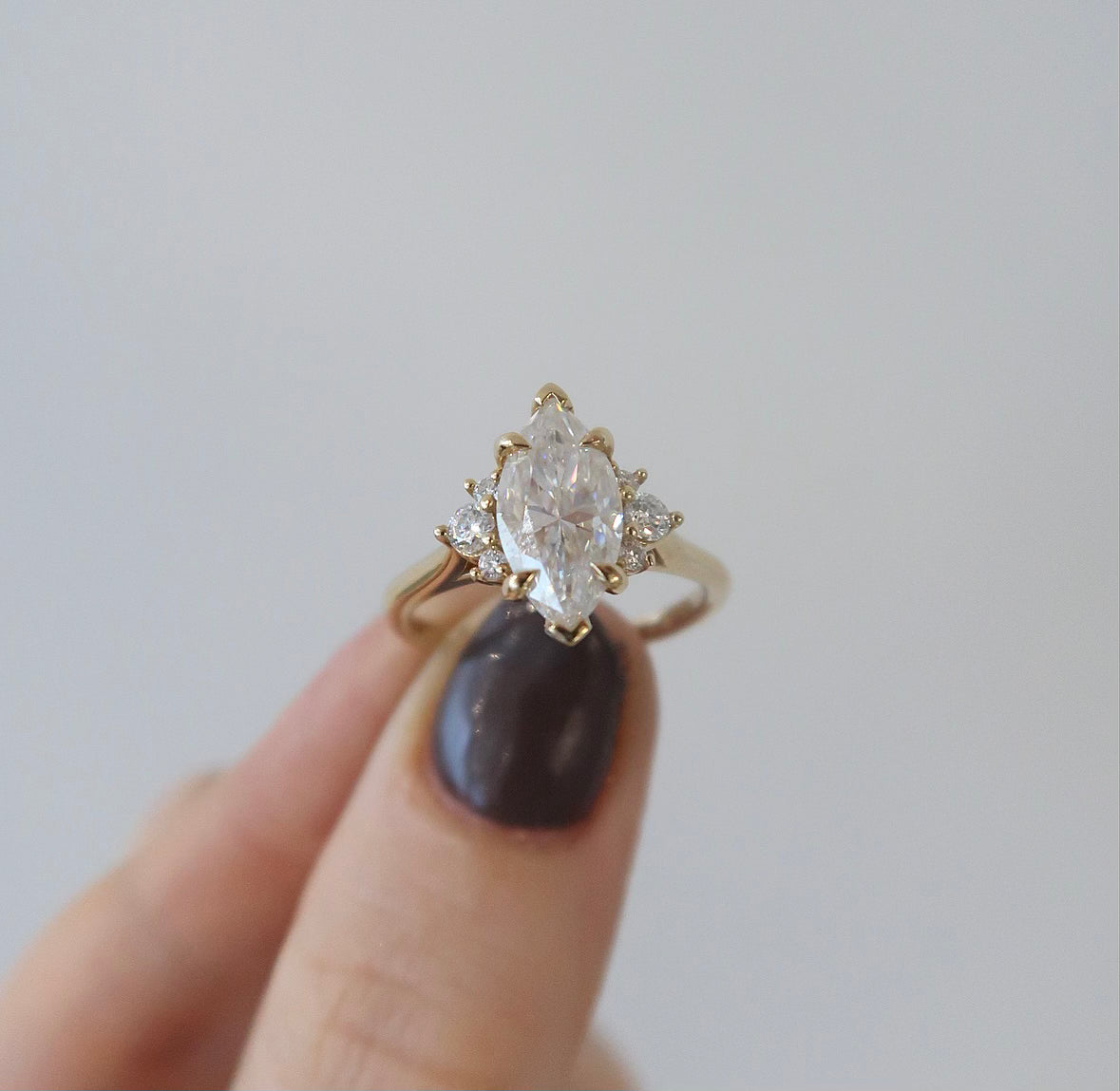 READY: 1.8 ct Marquis Psykhe Engagement Ring