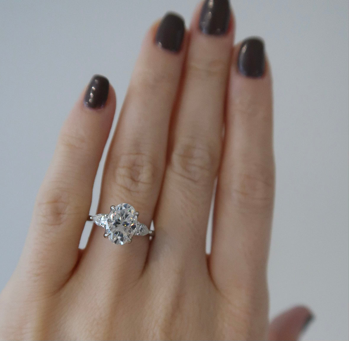 READY: 2.1 ct Cupid Oval Engagement Ring