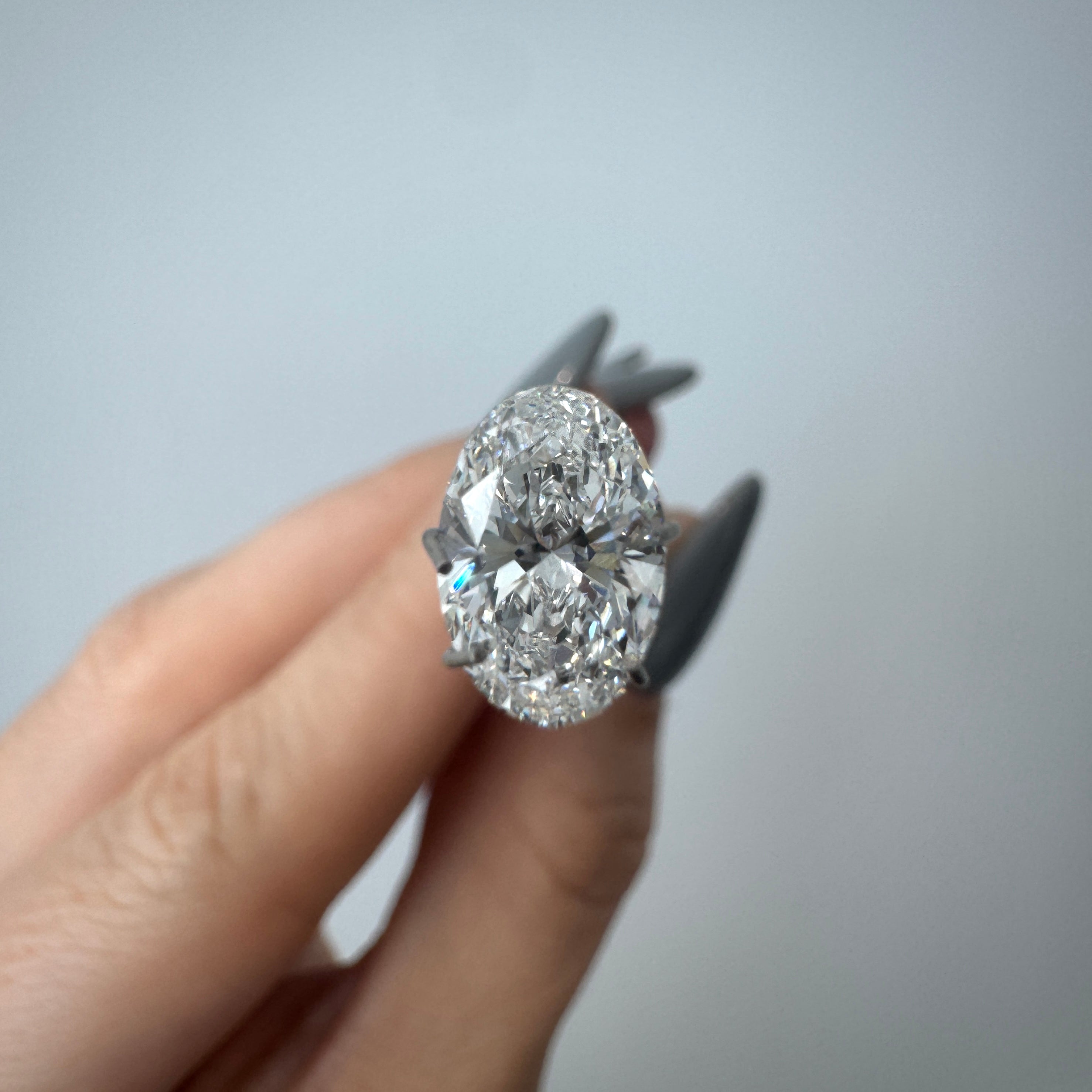 Lab Diamond - Oval 1.54 ct E VS1