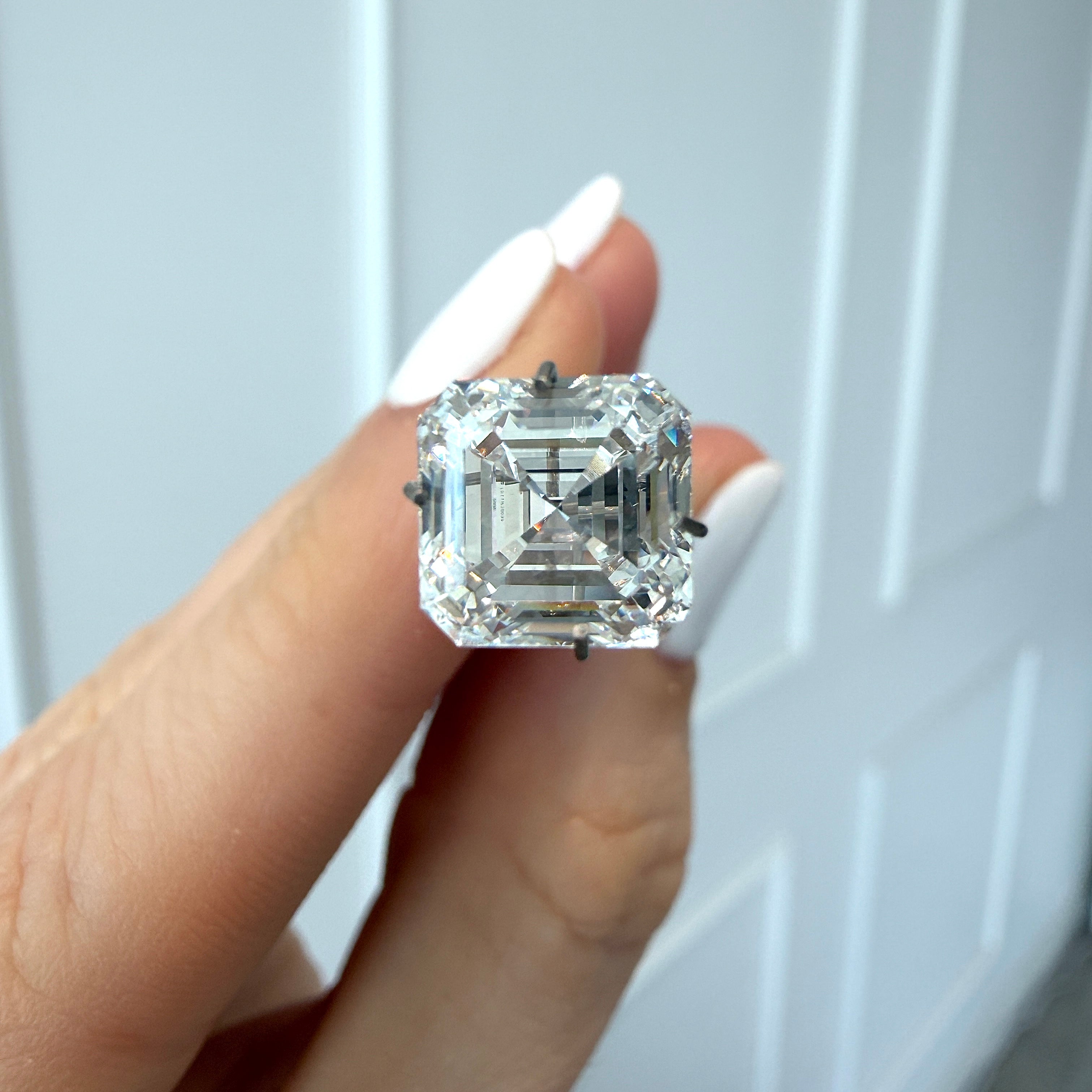 Lab Diamond - Asscher 3.26 ct E VS1