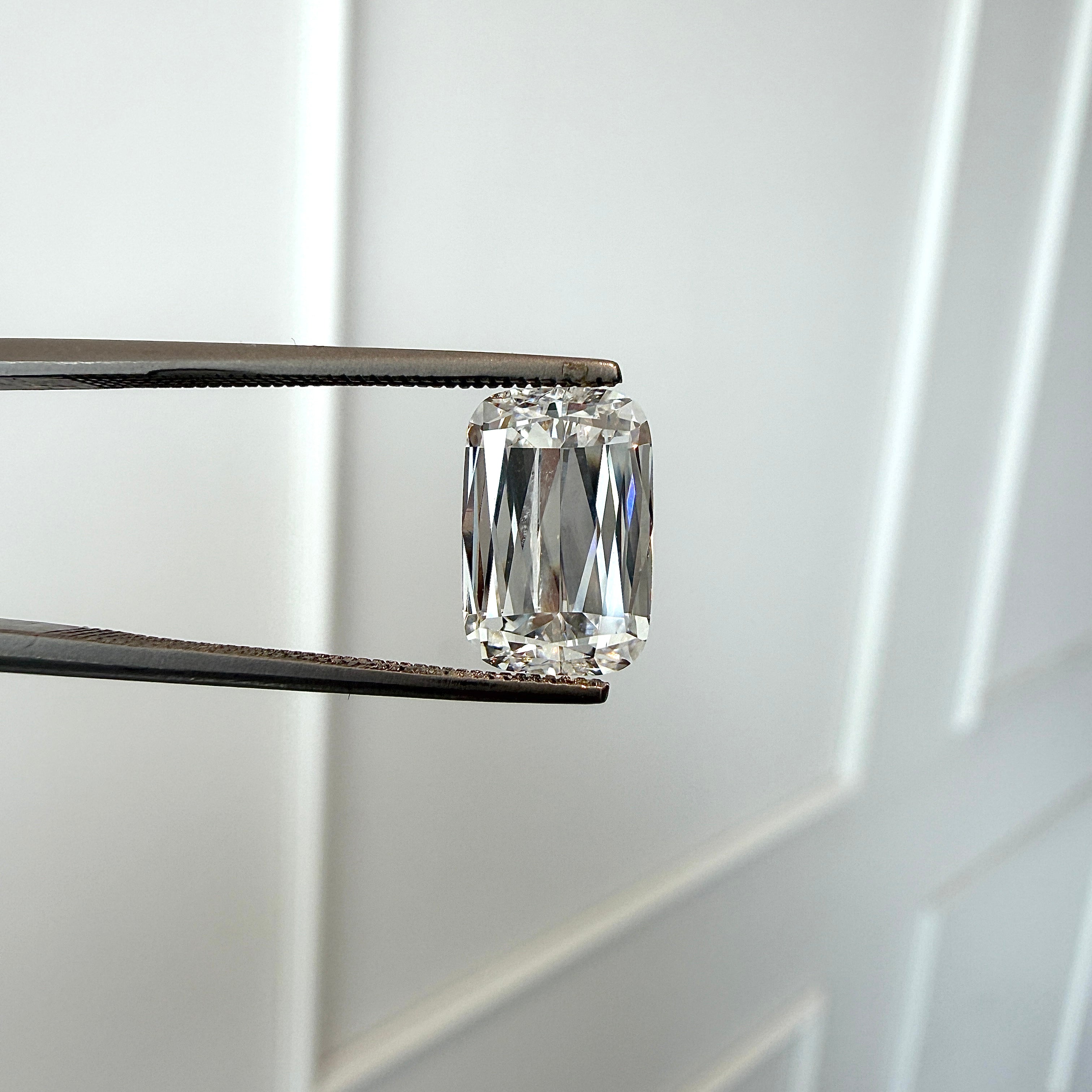 Lab Diamond - Criss Cut Cushion 3.07 ct E VVS1