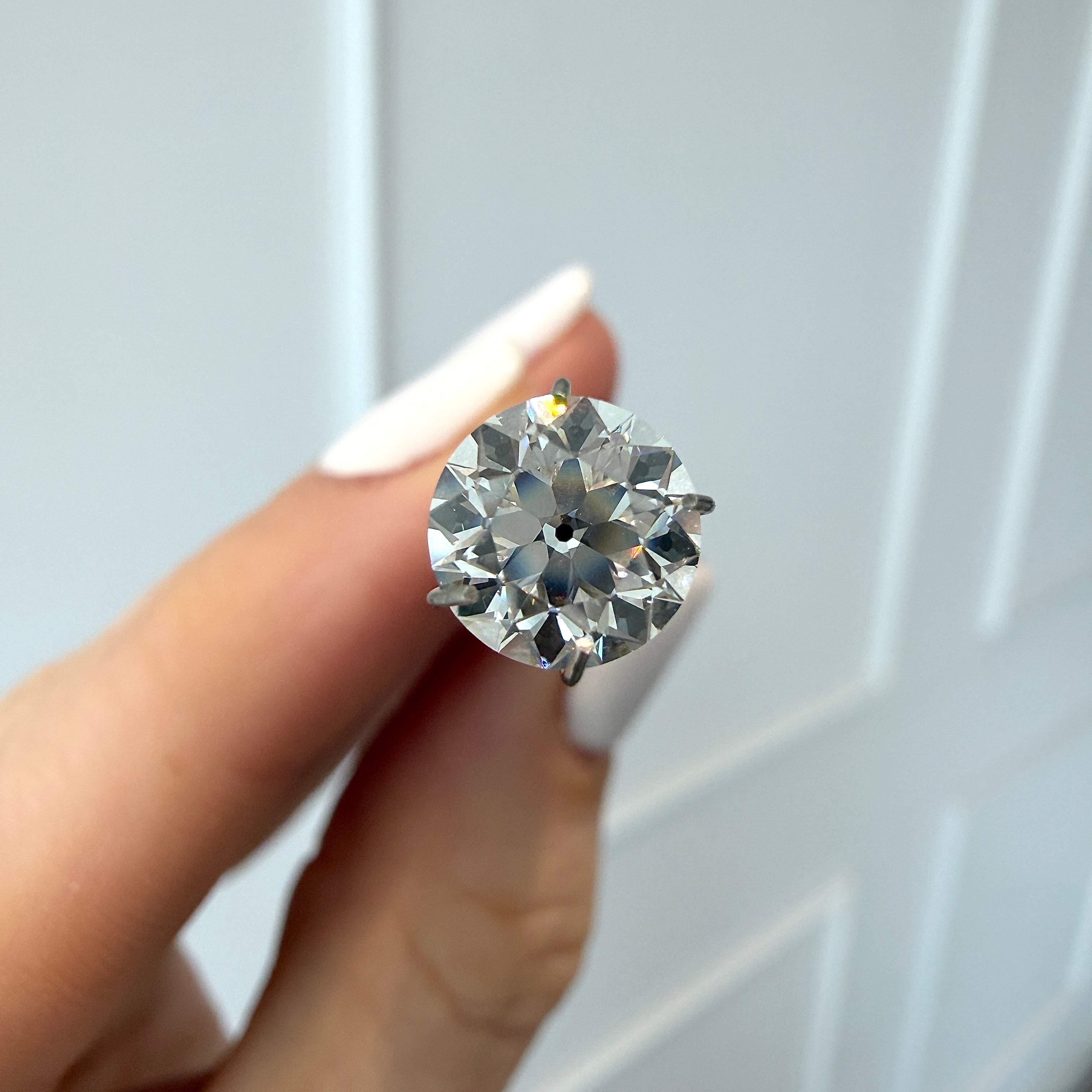 Lab Diamond - Old European Cut Round (OEC) 1.53 ct E VS1