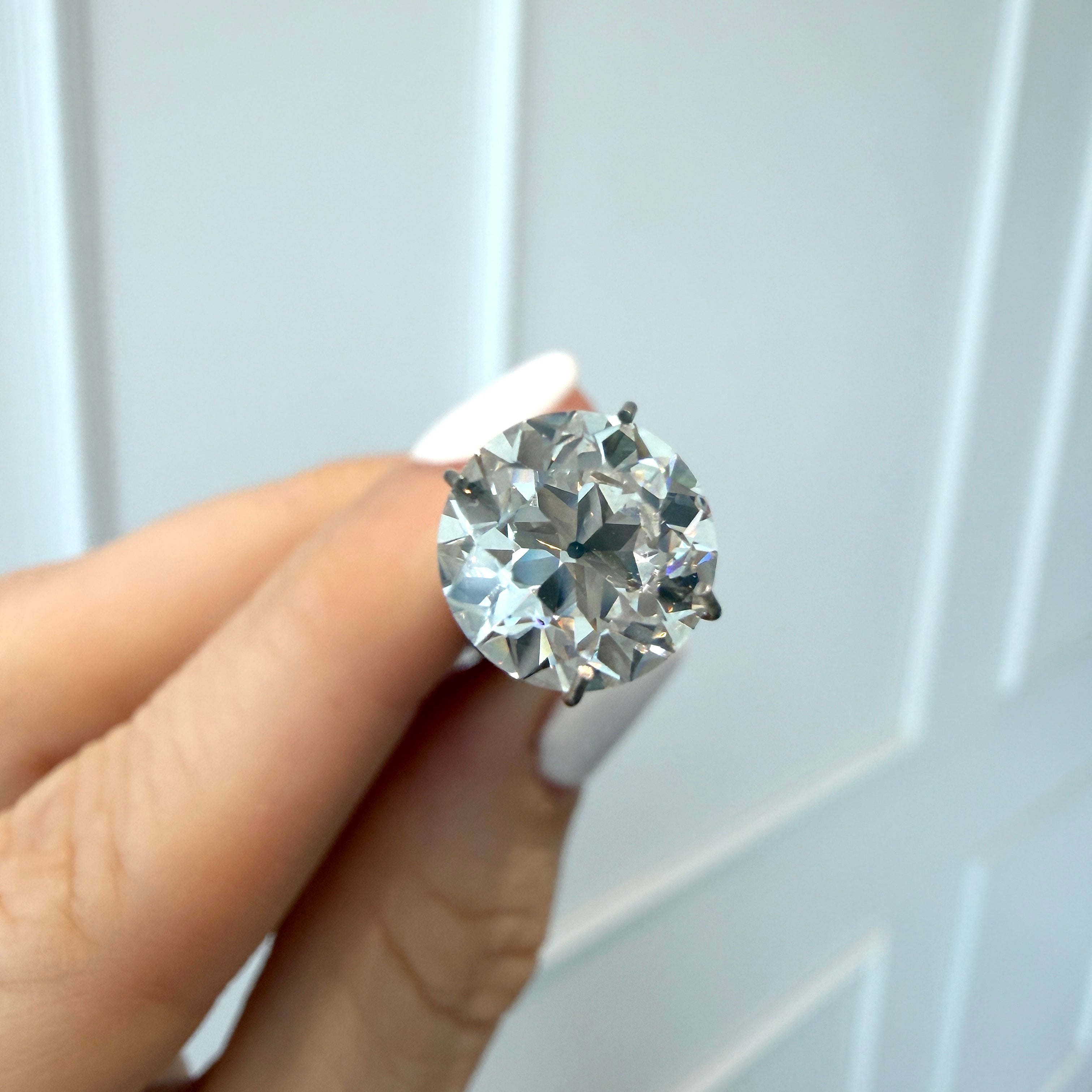 Lab Diamond - Old European Cut Round (OEC) 2.54 ct E VS1