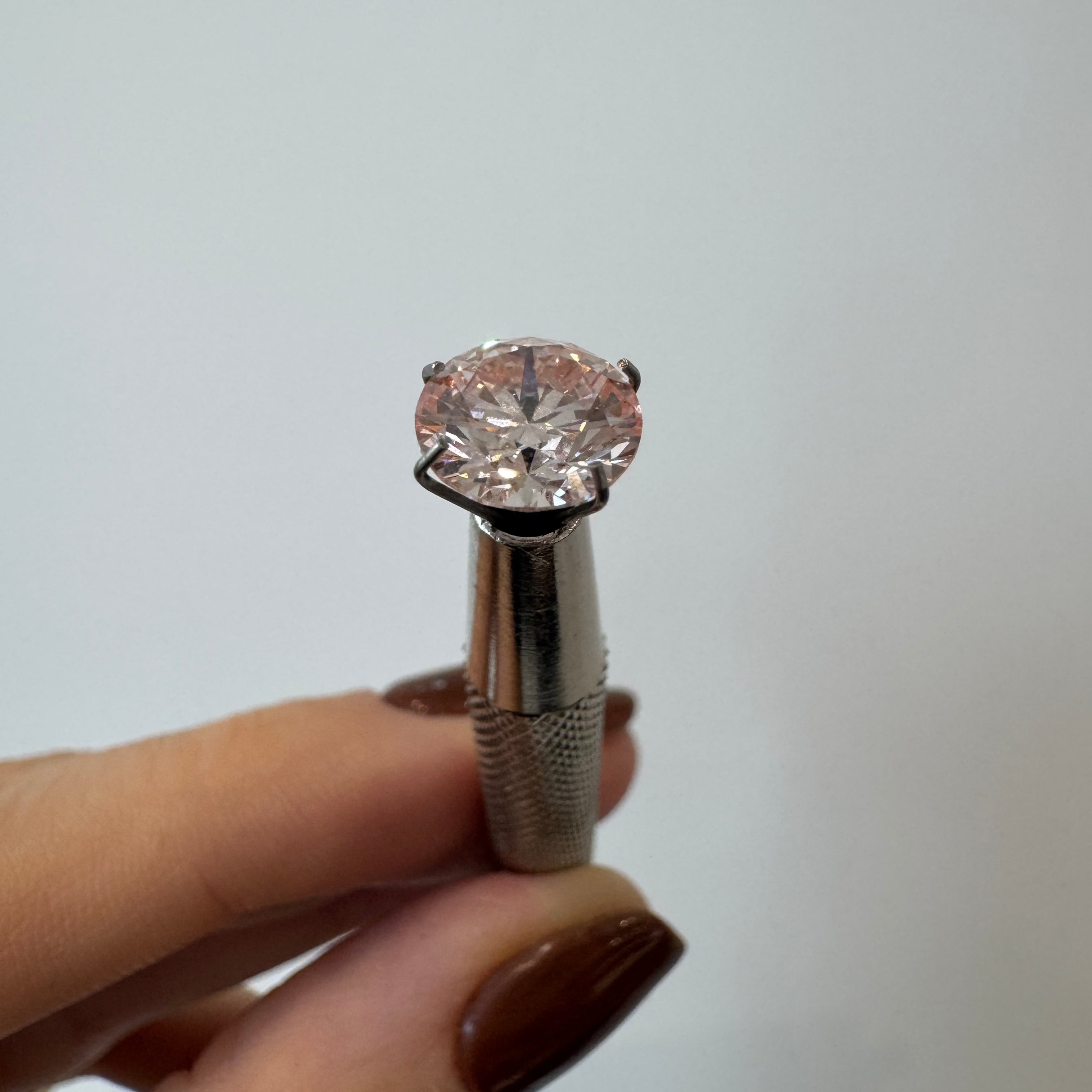 Lab Diamond - Round 2.00 FAINT PINK VS1