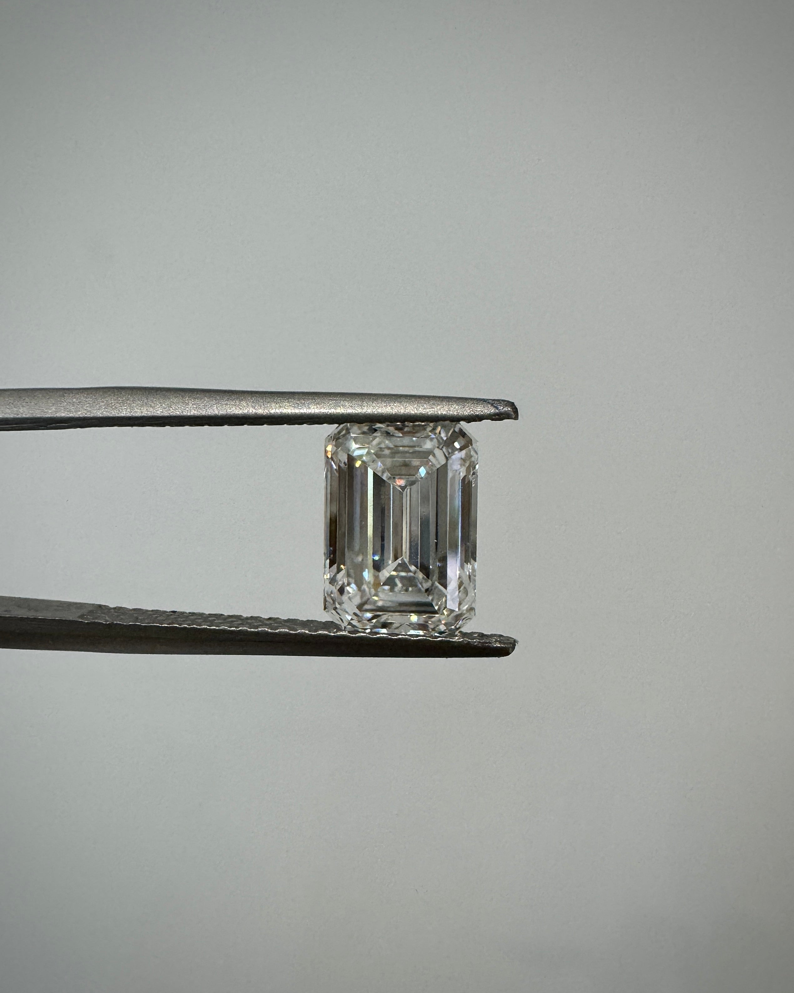 Lab Diamond - Emerald 2.43 ct E VVS2