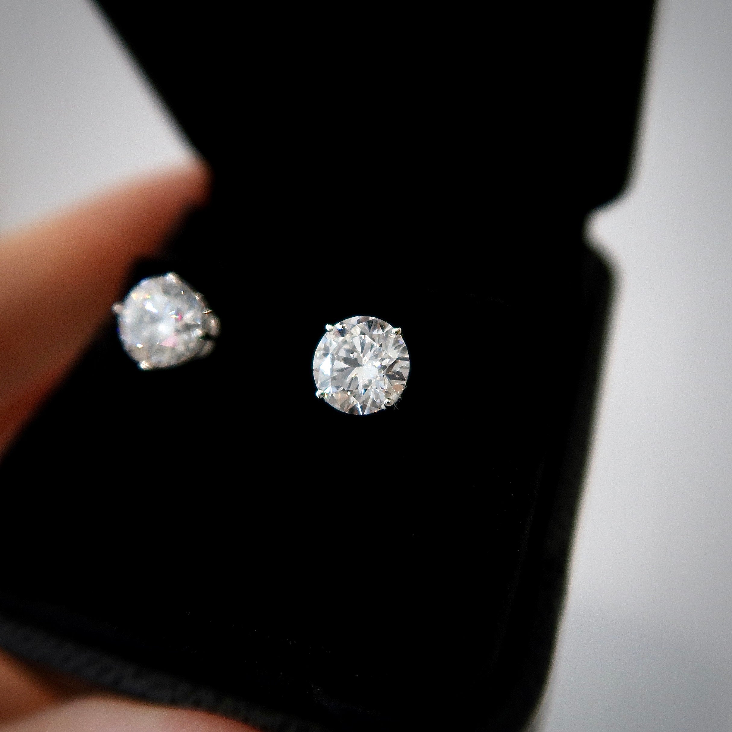 Lab Diamond Studs- 3.18 CTW F VS1