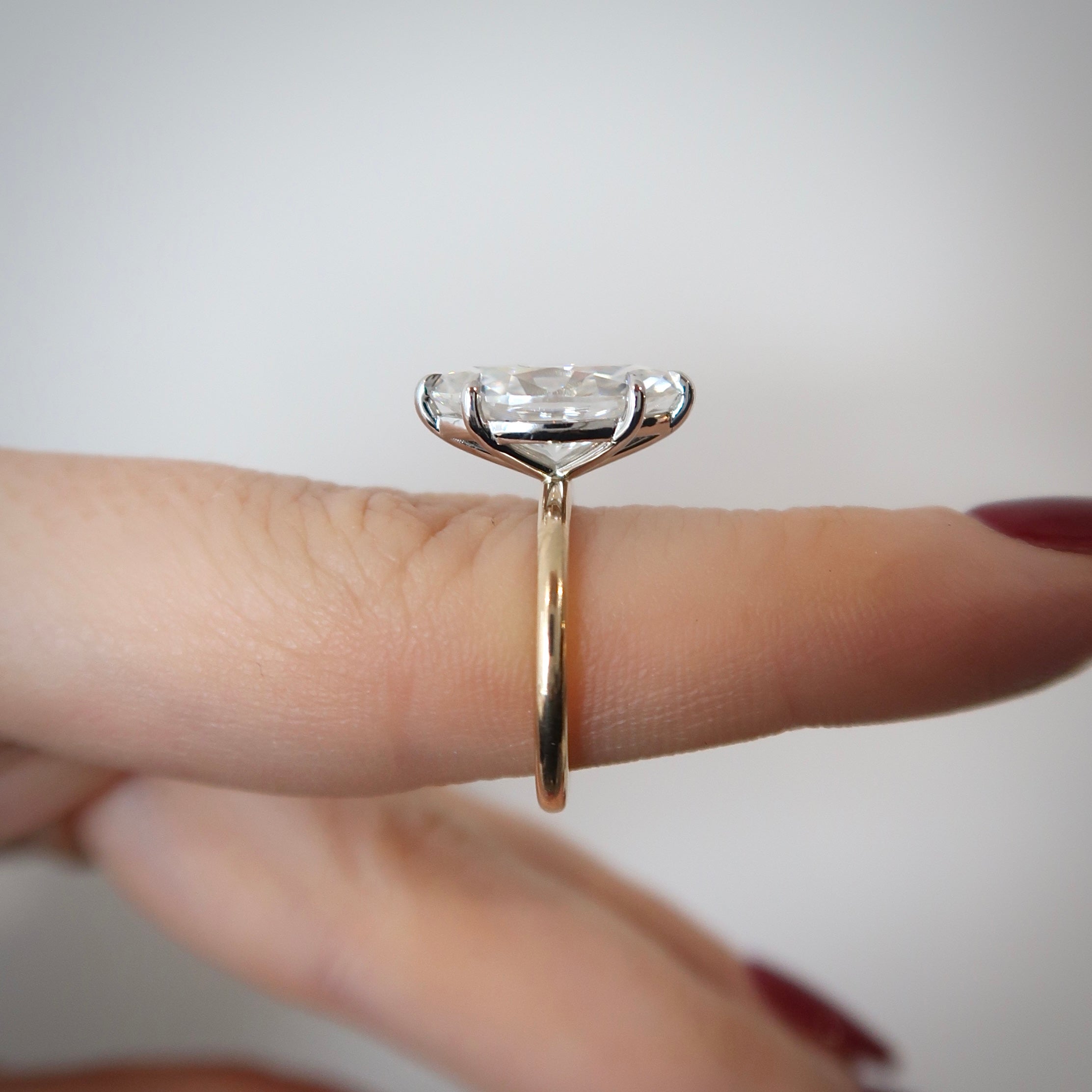 READY: 2.8 CT Marquis Solitaire Engagement Ring