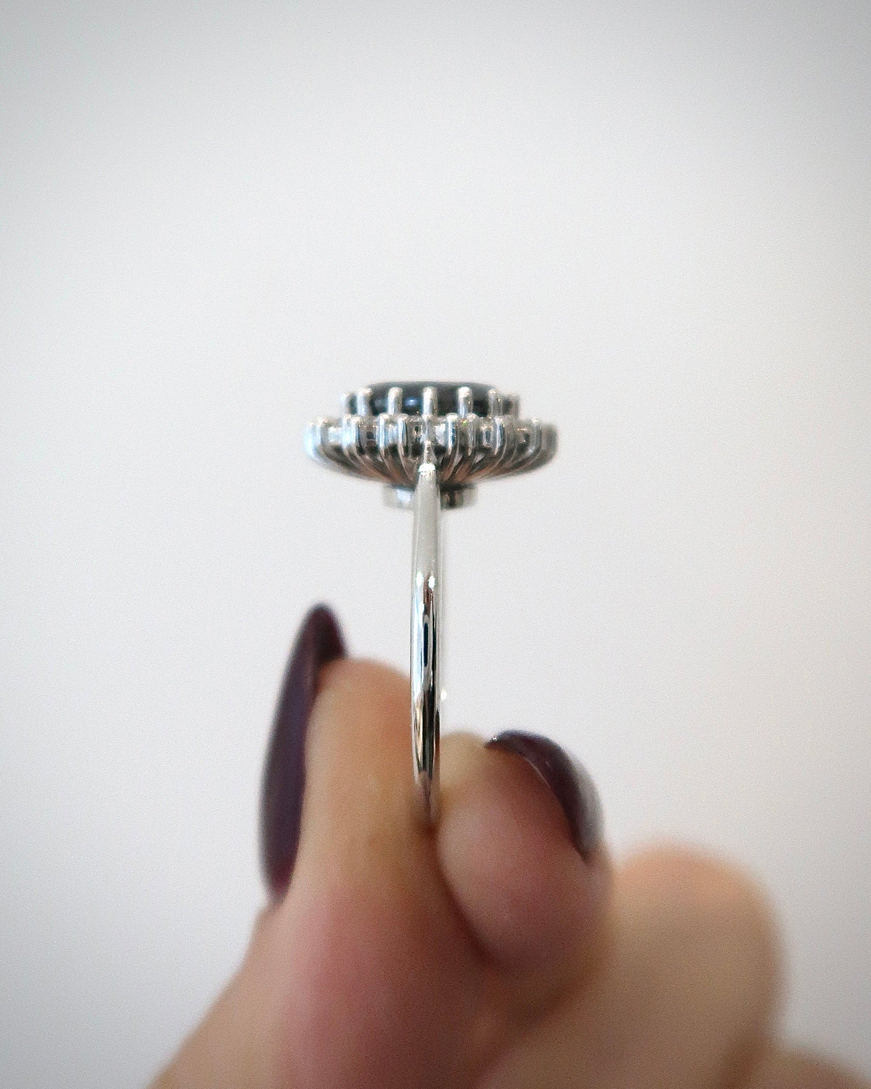 READY: Her Majesty- Black Moissanite