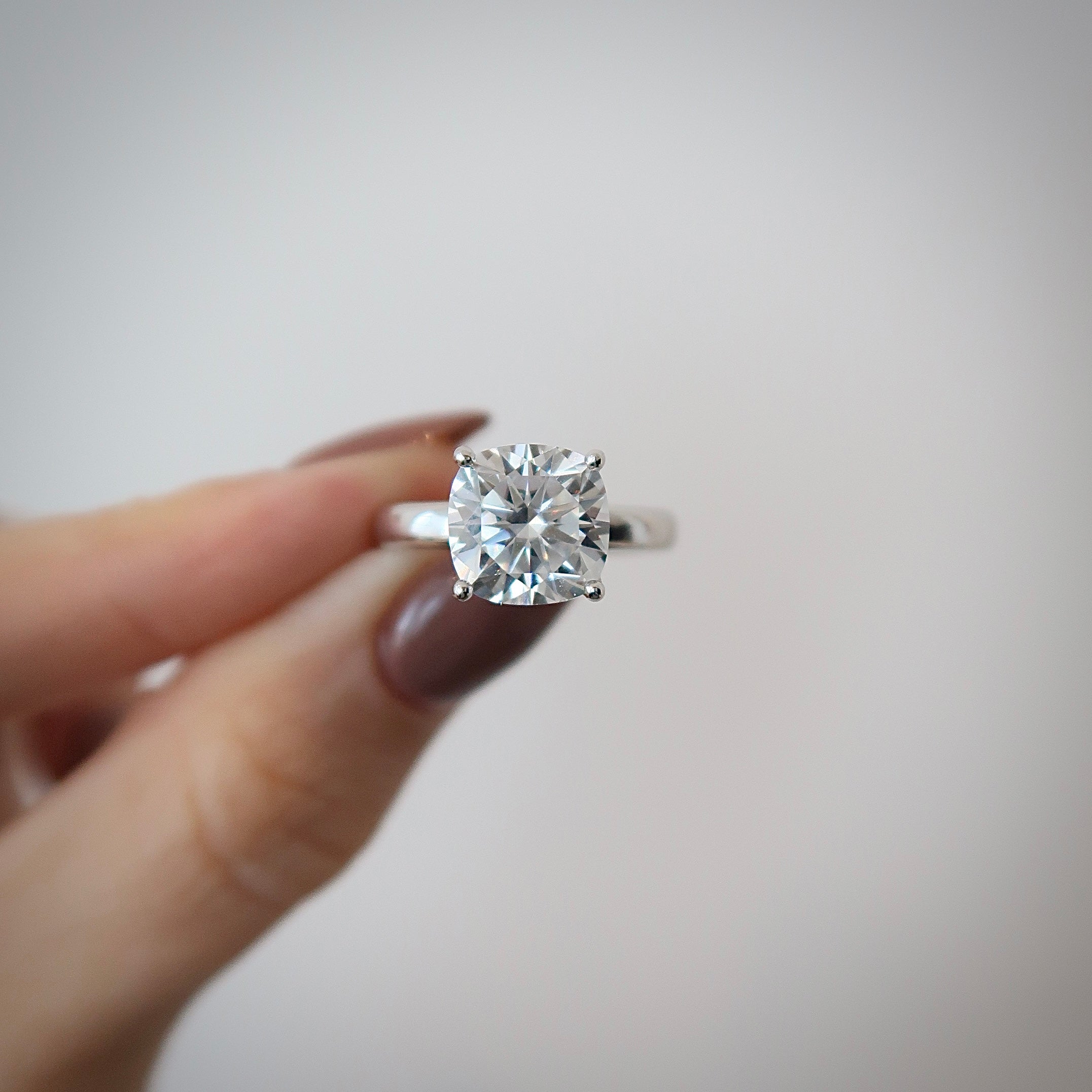 READY: 3.3 ct Cushion Cut Engagement Ring