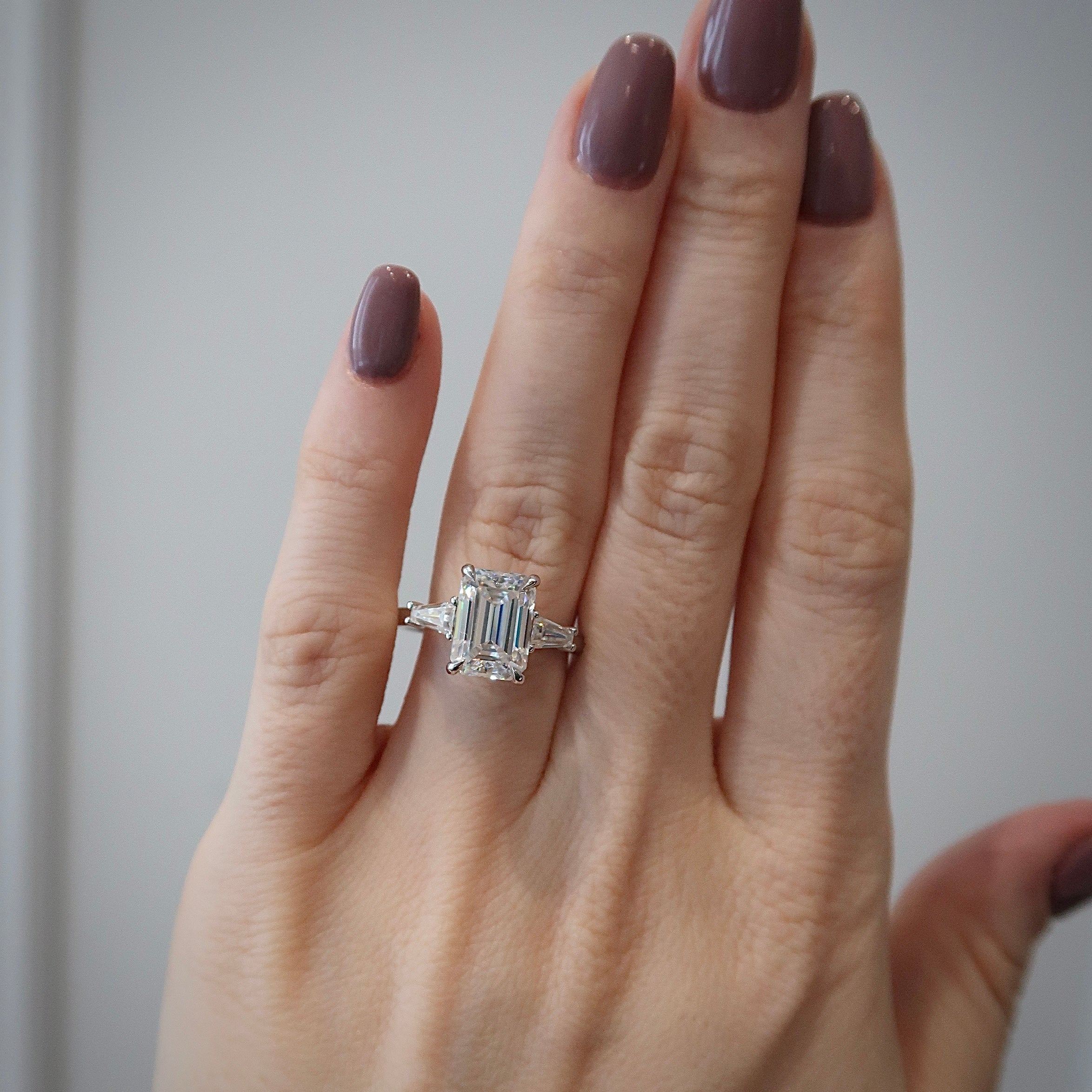 READY: 2.5 ct Amor Three Stone Ring