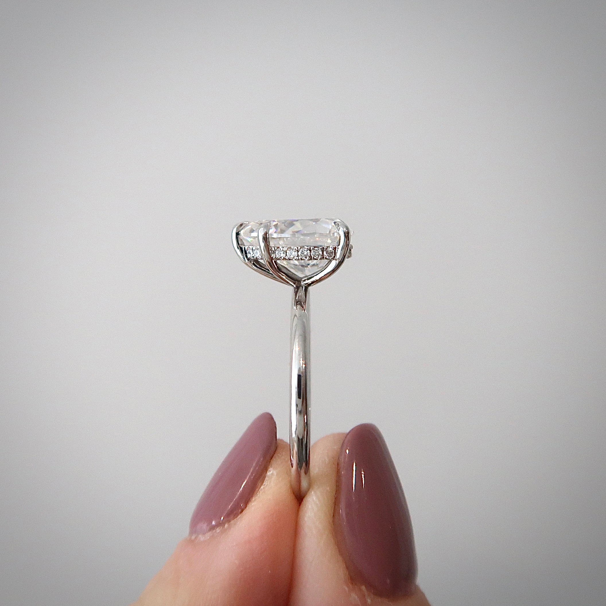 READY: 3 ct Pear Cut Clio Ring