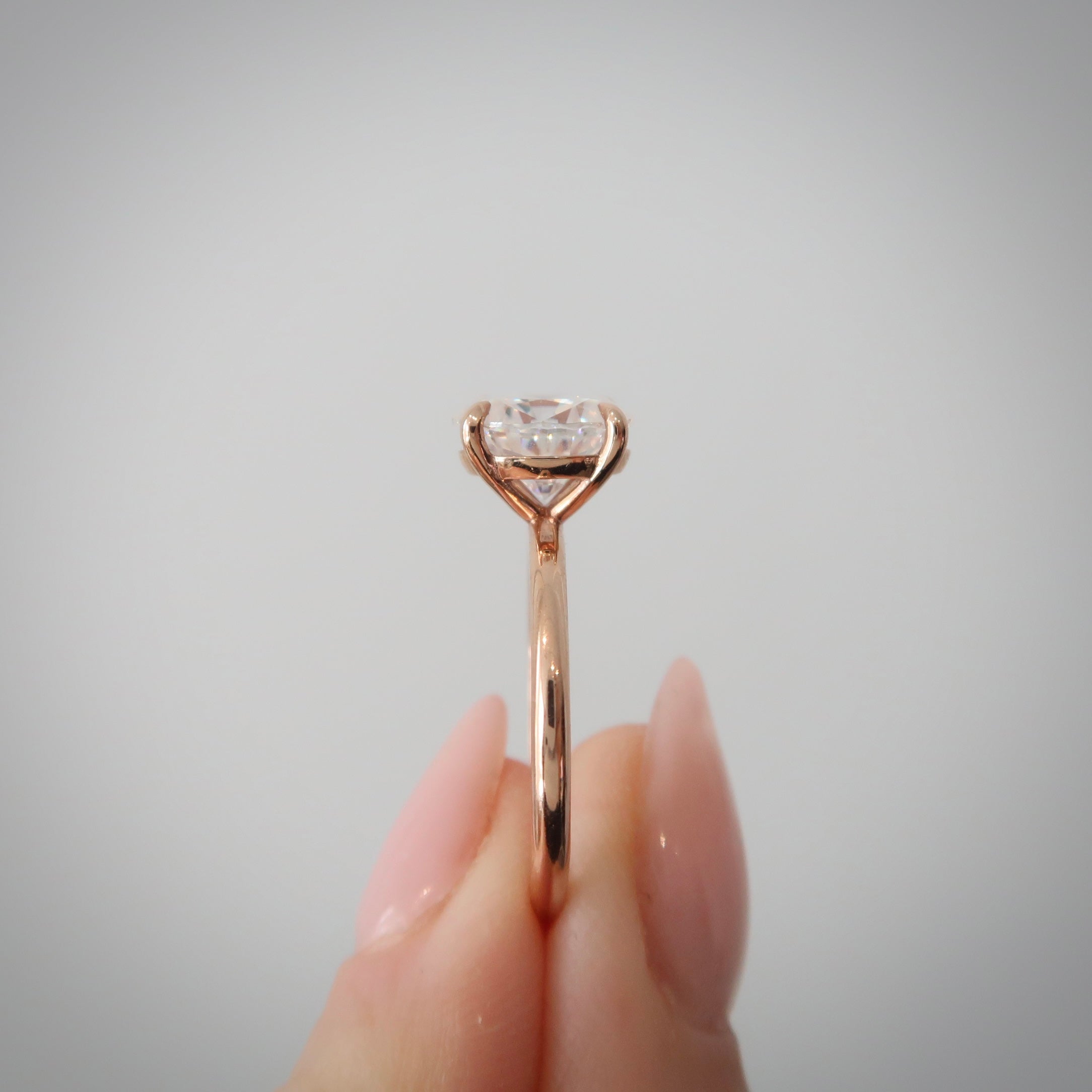 DAILY DEAL: 2 ct Oval Moissanite Ring