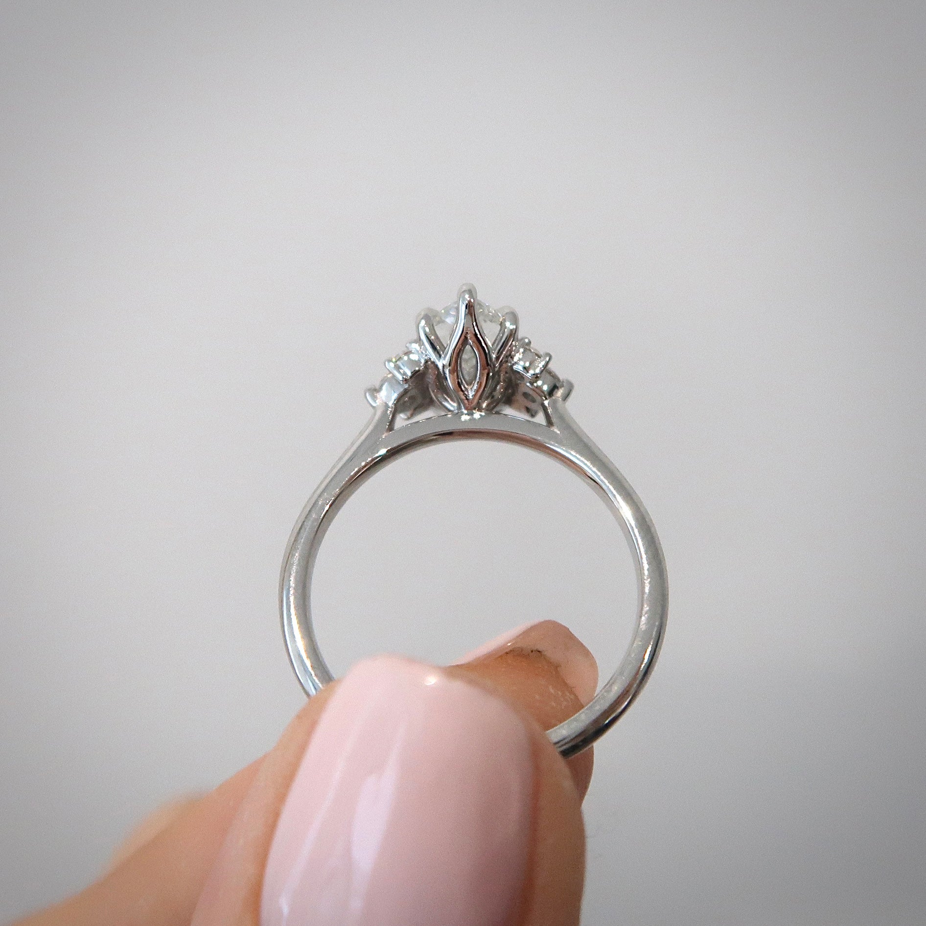 Lab Diamond Ring - Pear Lab Diamond Psykhe Ring