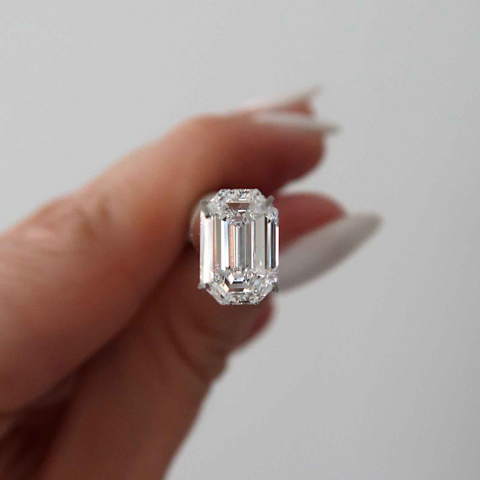 Lab Diamond - Modified Emerald 1.70 ct E VS1